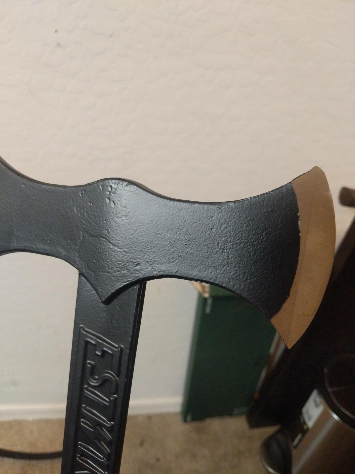 ESTWING Double Bit Axe Sheath - Black Blade Cover for EBDBA, E6-DBA & EDBA - #12 Customer Review ESTWING Double Bit Axe Sheath - Black Blade Cover for EBDBA, E6-DBA & EDBA - #12 - Customer Photo 2