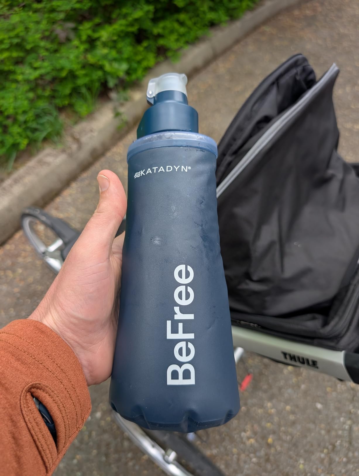 Katadyn BeFree 1.0L Ultralight Collapsible Water Filter Bottle for Hiking, Camping, Backpacking - Customer Photo 5