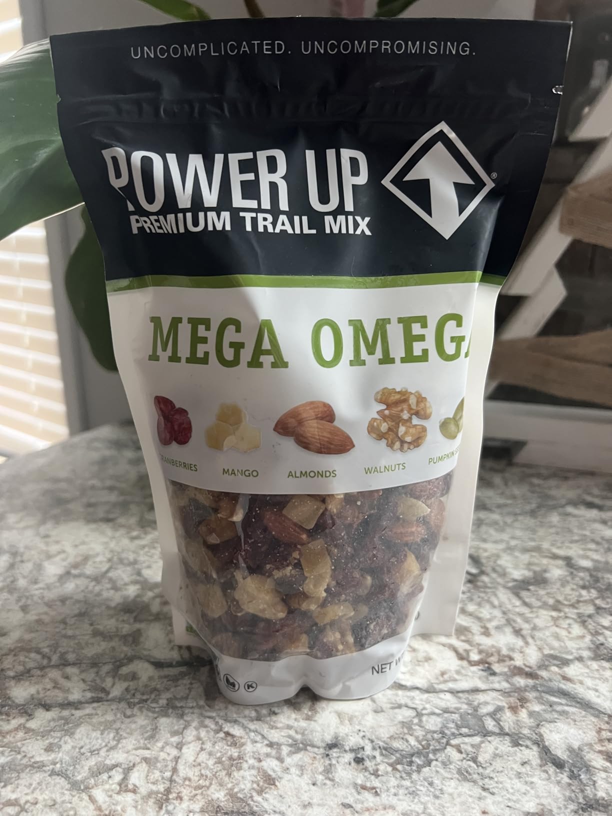 Power Up Premium Trail Mix - Protein Packed 14oz, No Added Sugar, Made Without Peanuts, Gluten Free, Vegan, Non-GMO - Customer Photo 1