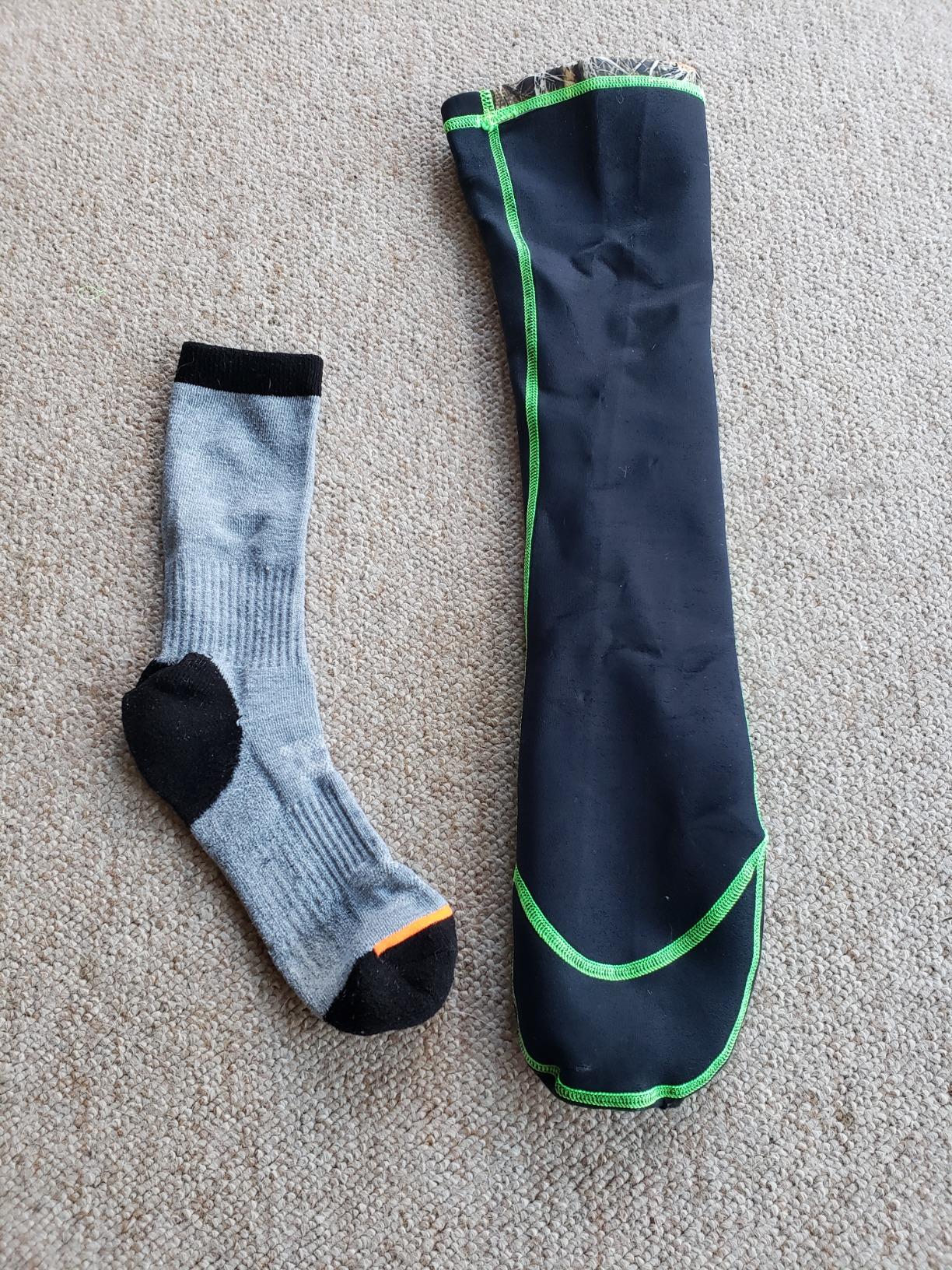 Wetsox Frictionless Wetsuit Boot Socks | Slip Easily In/Out of Gear | Waterproof Lightweight Breathable Neoprene Socks - Customer Photo 2