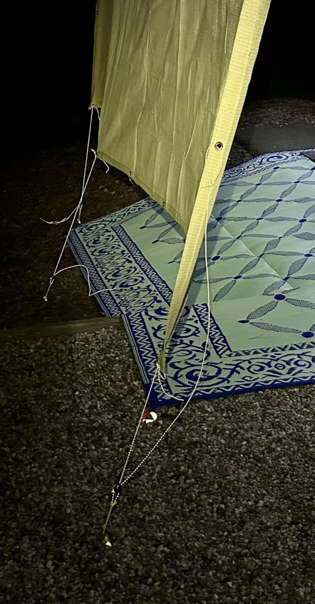 LiteOutdoors Guyline & Tensioner Kit - 1.8mm Diameter - 60 or 100 feet - Ultralight Reflective Tent Cord, Lightweight Non-Slip Cord Adjusters. Camping, Hiking, Paracord - Customer Photo 1