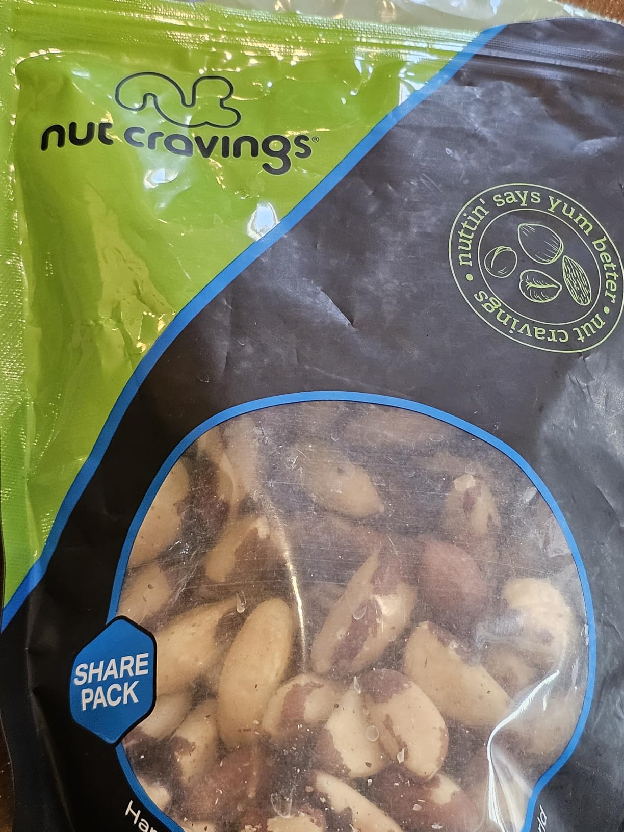 NUT CRAVINGS - Raw Brazil Nuts, Unsalted, No Shell, Whole, (16oz - 1 LB) Packed Fresh in Resealable Bag - Kosher Healthy Snack, Food Assortments - Customer Photo 2