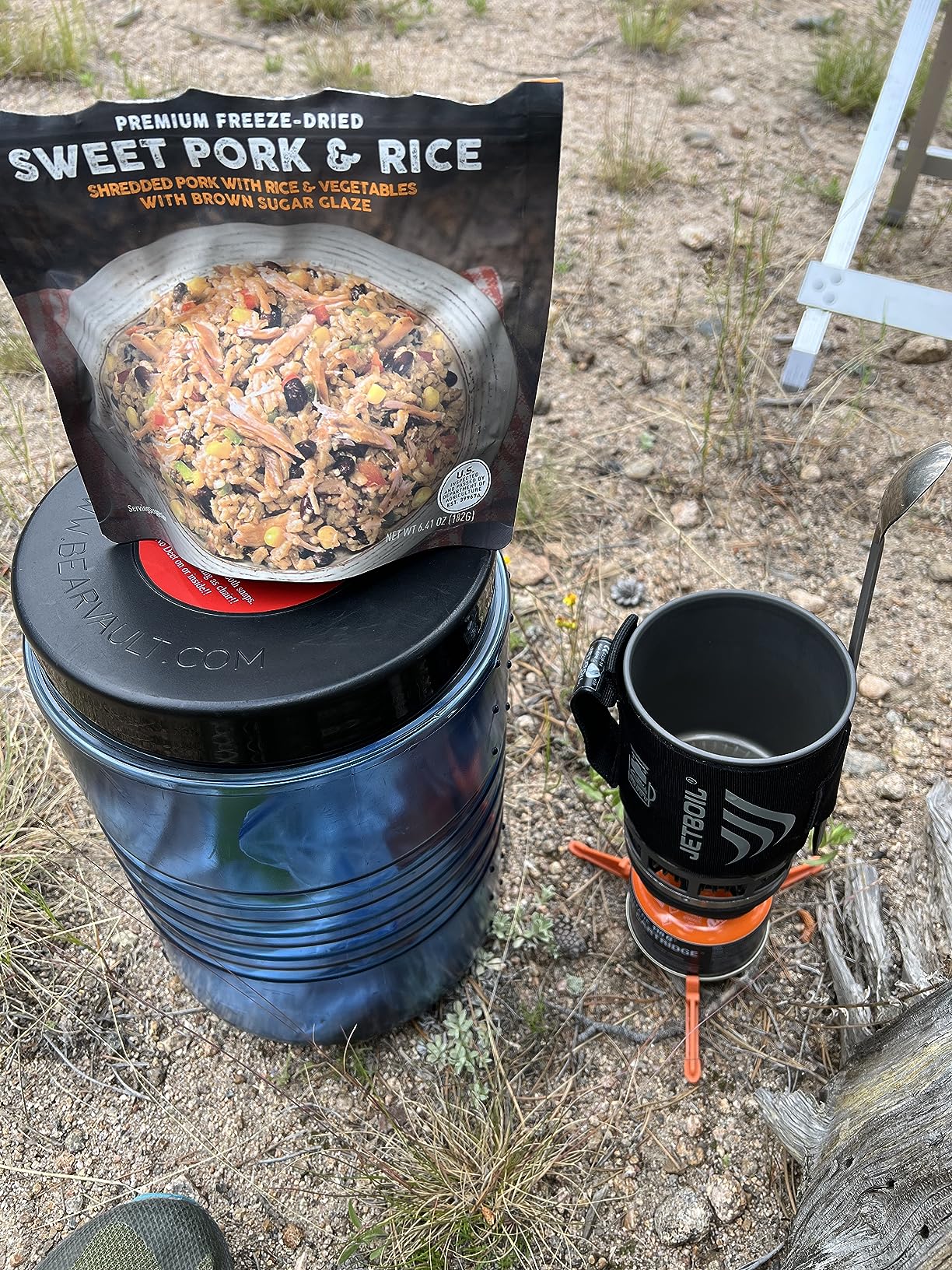 Peak Refuel Sweet Pork and Rice | Freeze Dried Hiking, Backpacking and Camping Meals | Amazing Taste | Real Meat | High-Protein | Quick Prep Food - Customer Photo 1