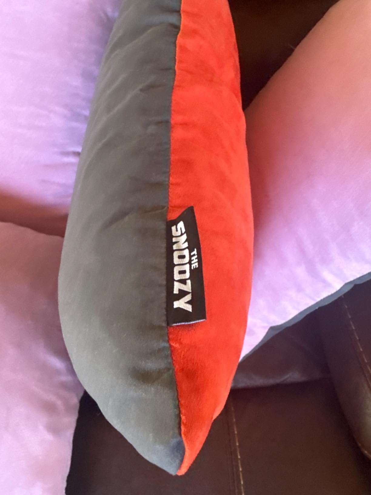 Wise Owl Outfitters Camping Pillow – Memory Foam Travel Pillow for Airplane Sleeping, Hiking, Backpacking & Outdoor Use - Small & Portable for Adults, Car, Camp & Tent - Customer Photo 2