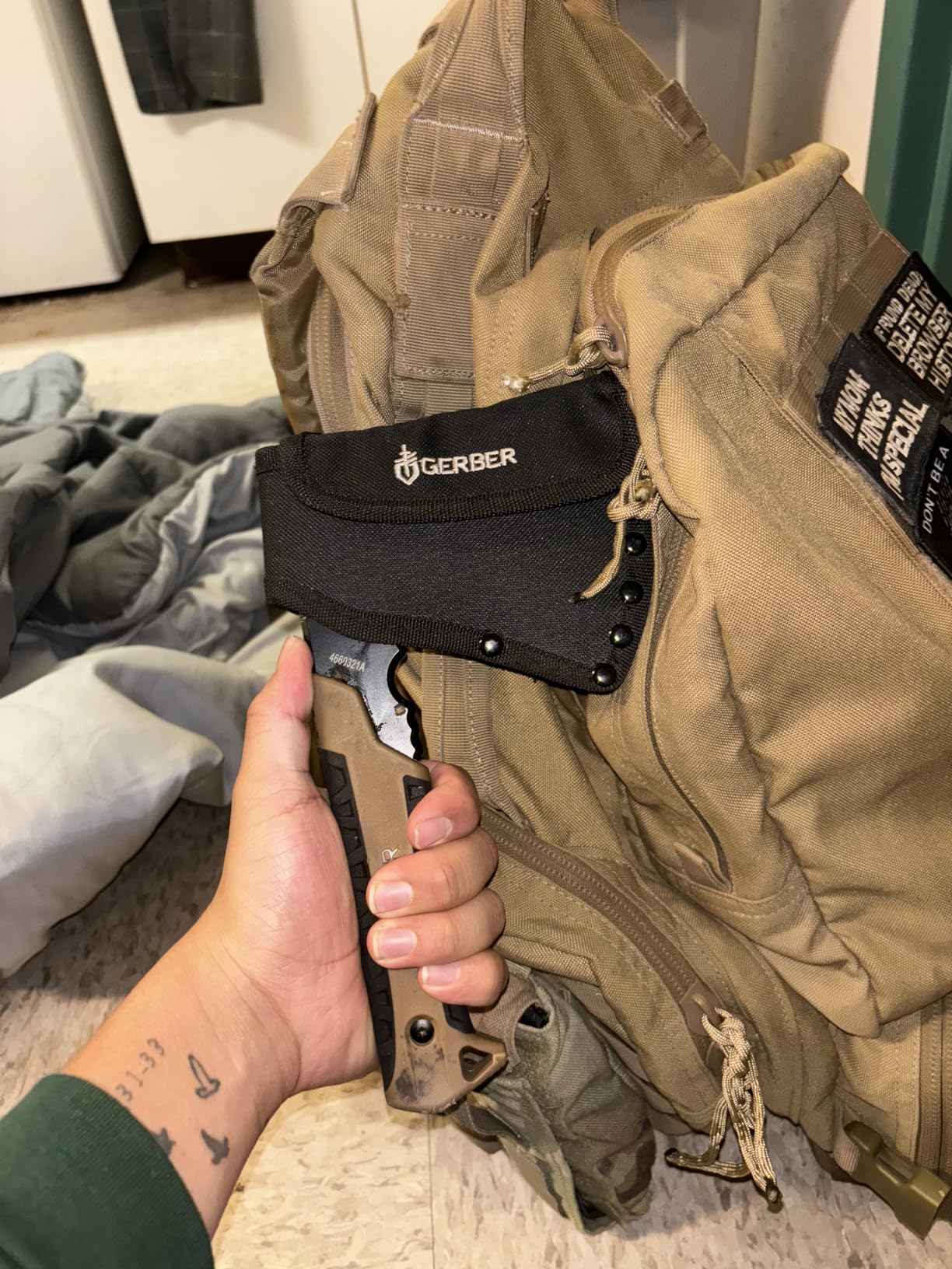 Gerber Gear Pack Hatchet - 3.5 Gerber Gear Pack Hatchet - 3.5