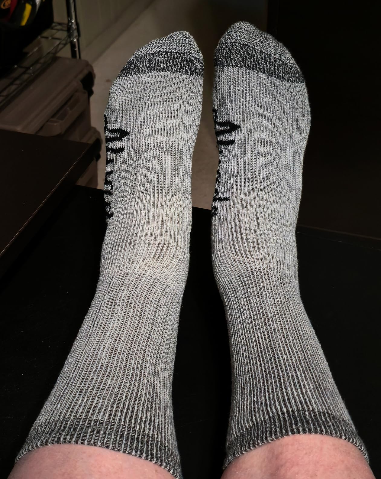 Alvada Merino Wool Hiking Socks Thermal Warm Crew Winter Boot Sock For Men & Women 3 Pairs - Customer Photo 2