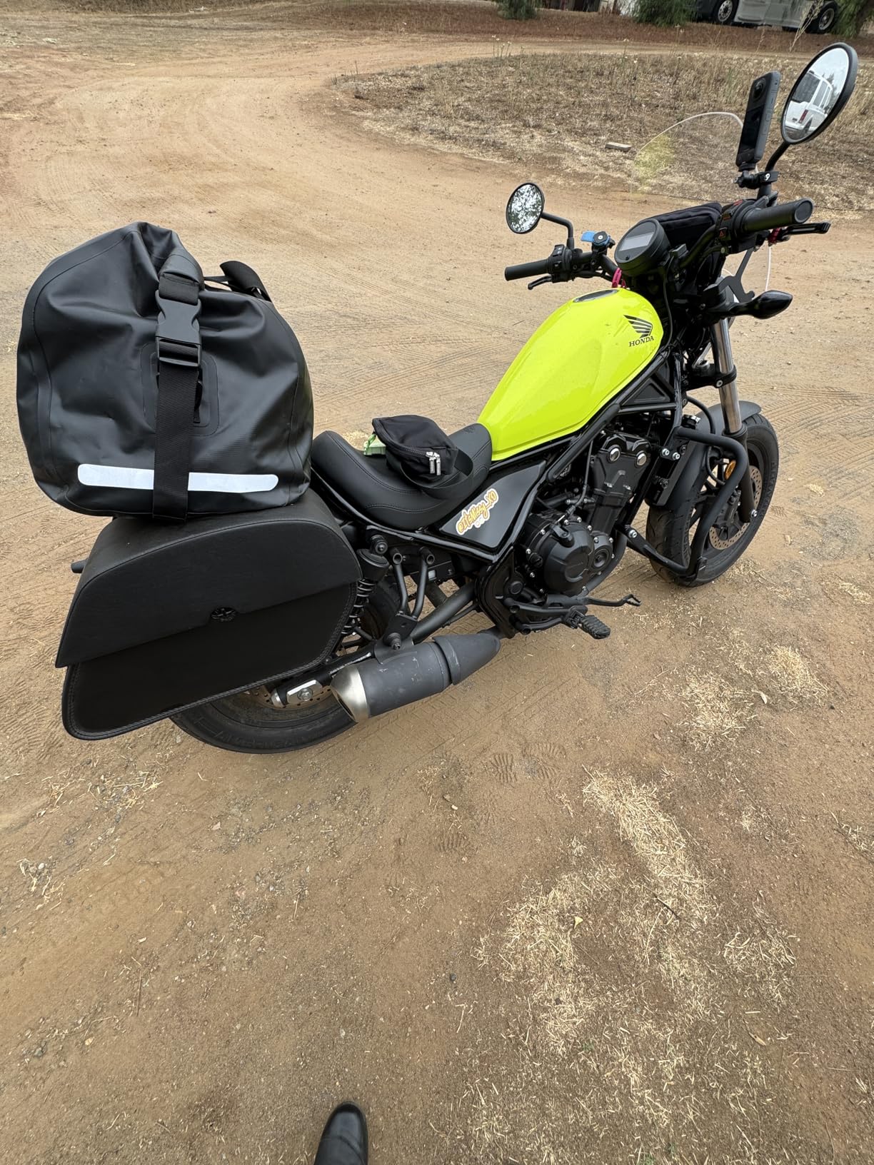 Earth Pak Waterproof Duffel Bag - Heavy Duty Motorcycle Dry Bag with Large Storage Space Perfect for Traveling, Camping, Kayaking, Fishing & Canoeing Bag 50L/70L/90L/120L Sizes - Customer Photo 1