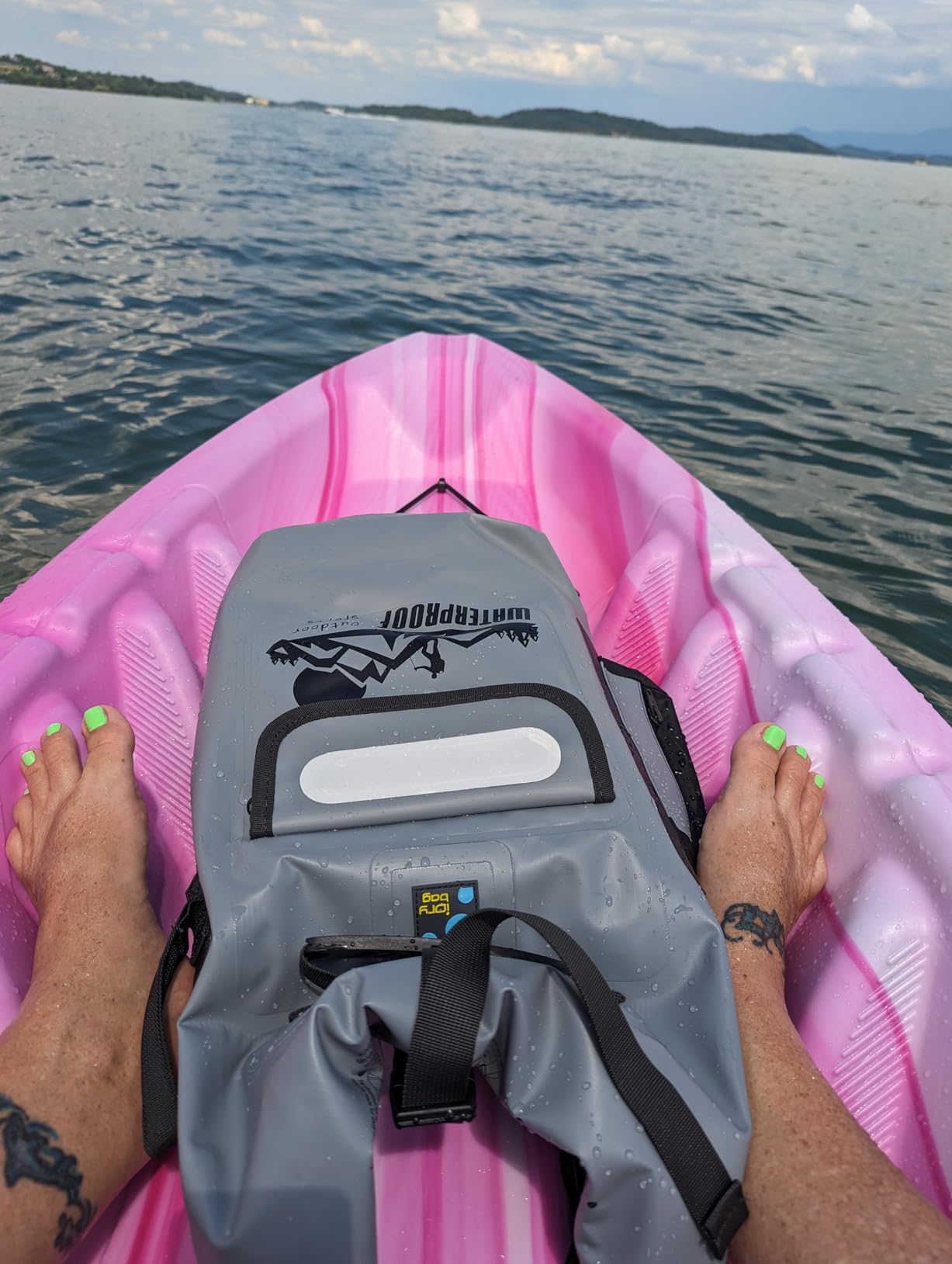 IDRYBAG Dry Bag Backpack Customer Review IDRYBAG Dry Bag Backpack - Customer Photo 2