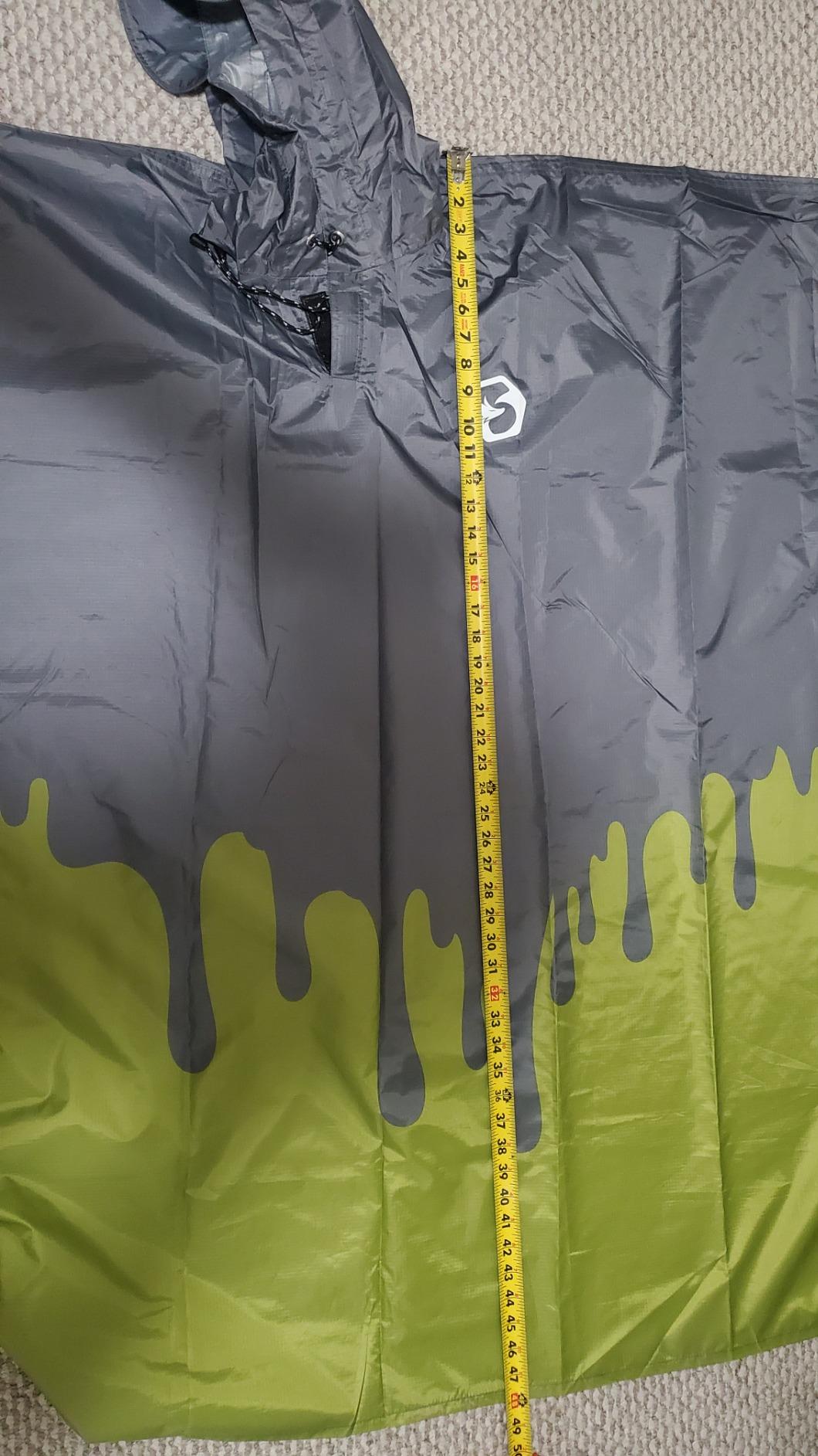 Foxelli Rain Poncho for Adults – Extra Long Reusable Waterproof Raincoat - Customer Photo 5
