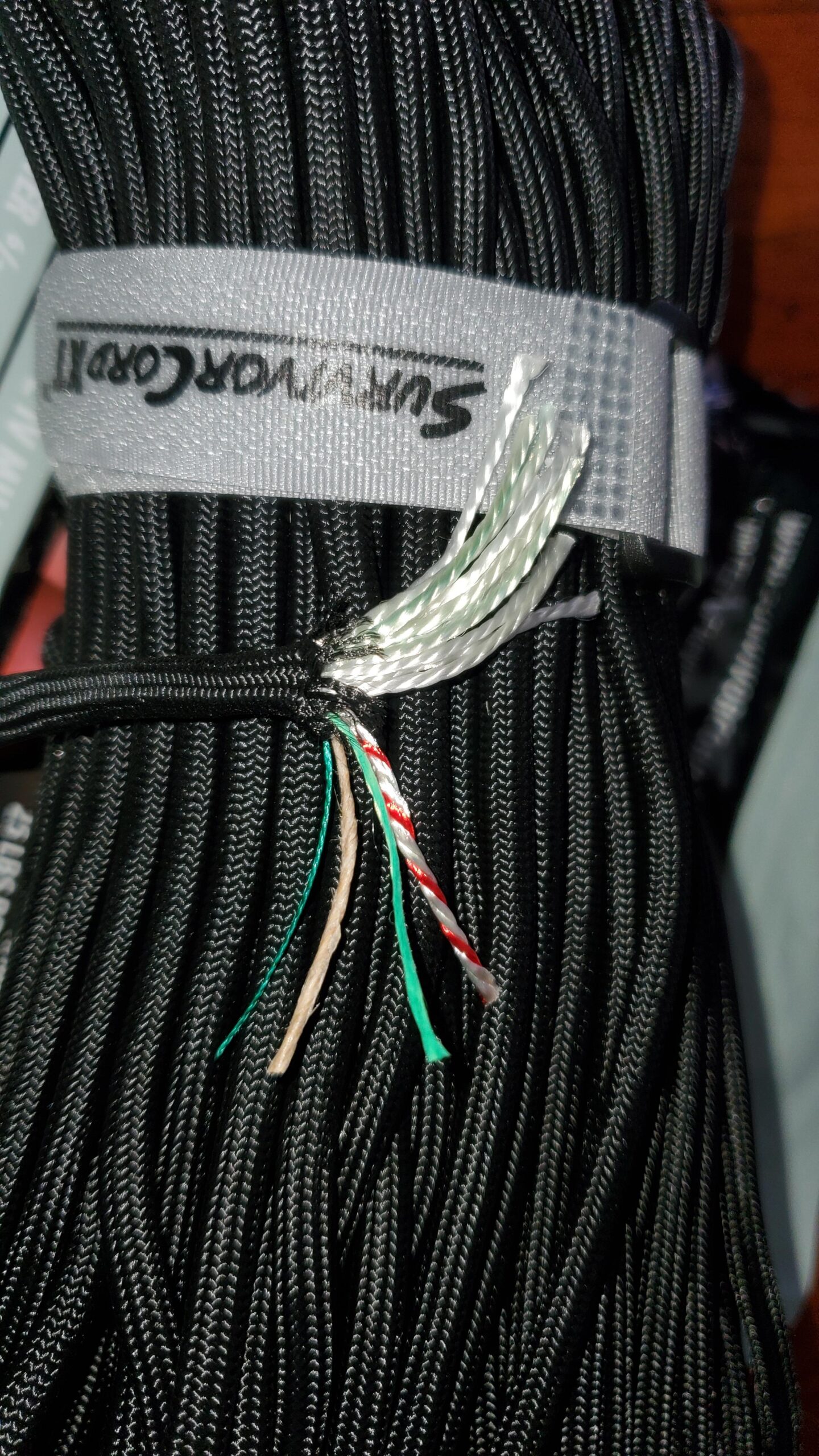 Titan Survival Patented Paracord 750 - 25ft, 100ft, 500ft & Color Options - 1000LB Strength Survival Paracord Military Spec 3 Strands - Heavy Duty Hank Cord for Camping & Outdoors with Firestarter - Customer Photo 1