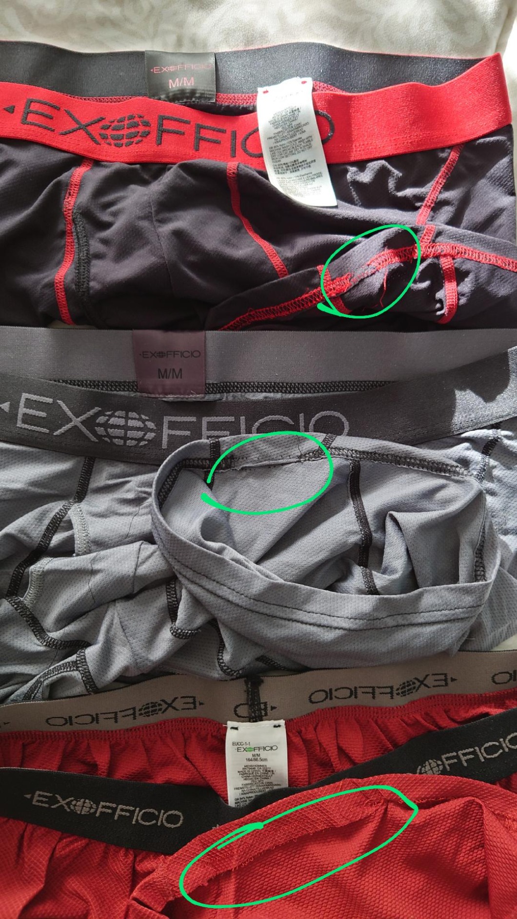 ExOfficio Men's Give-N-Go Sport 2.0 6'' Boxer Brief - Customer Photo 2