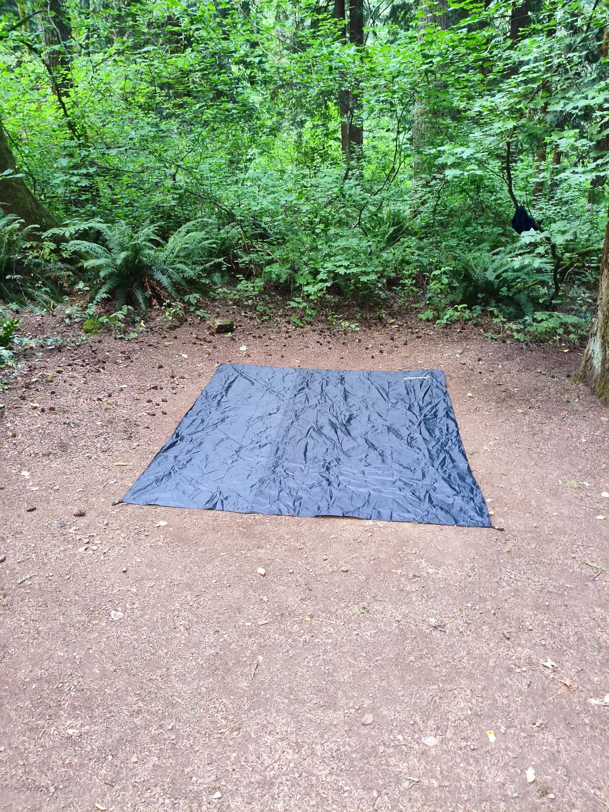 Clostnature Tent Footprint - Waterproof Camping Tarp, Heavy Duty Tent Floor Saver, Ultralight Ground Sheet Mat for Hiking, Backpacking, Hammock, Beach - Storage Bag Included - Customer Photo 2