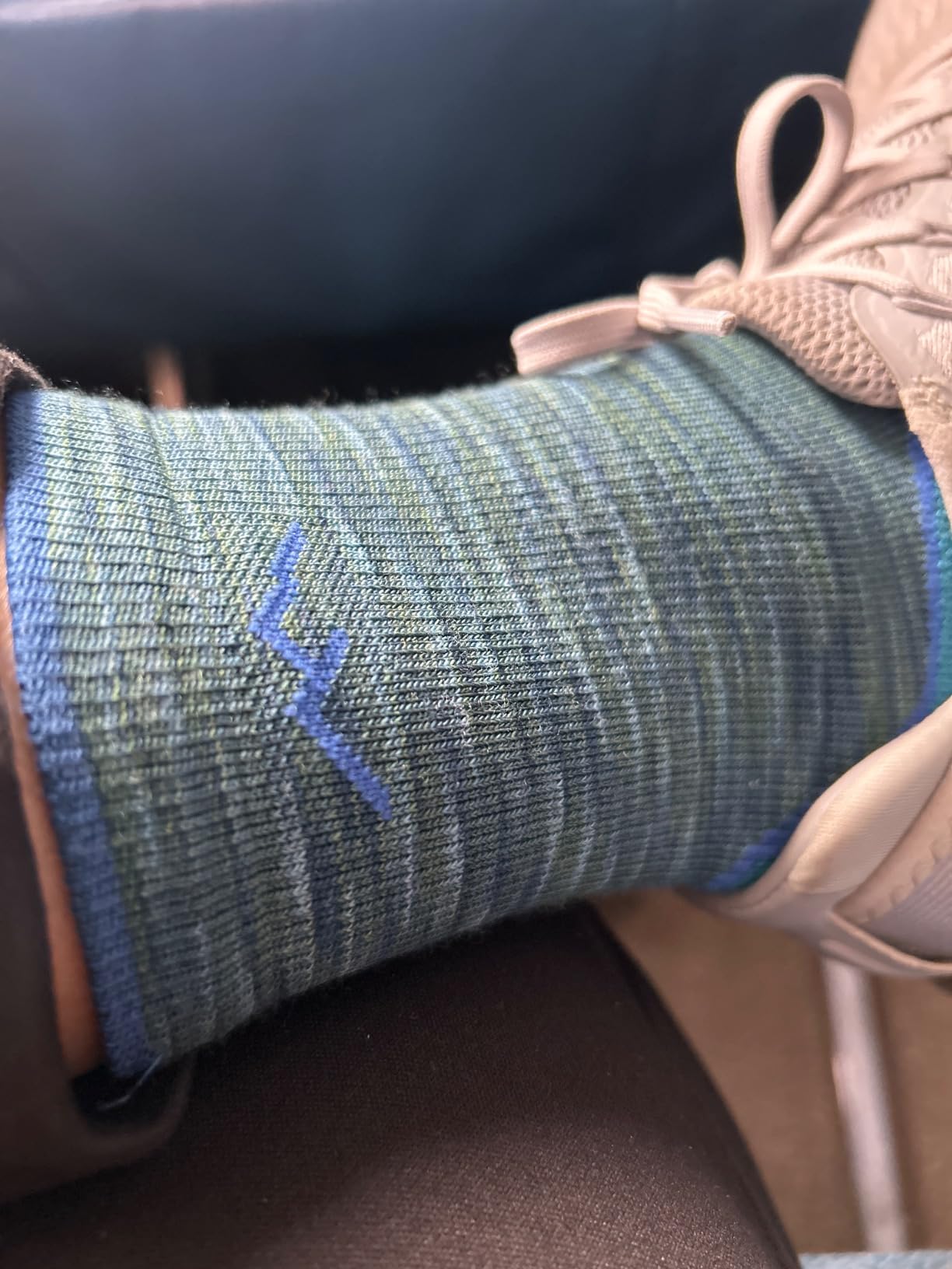 Darn Tough Vermont Women's Treeline Micro Crew Midweight with Cushion Hiking Sock (Style 1971) Customer Review Darn Tough Vermont Women's Treeline Micro Crew Midweight with Cushion Hiking Sock (Style 1971) - Customer Photo 1