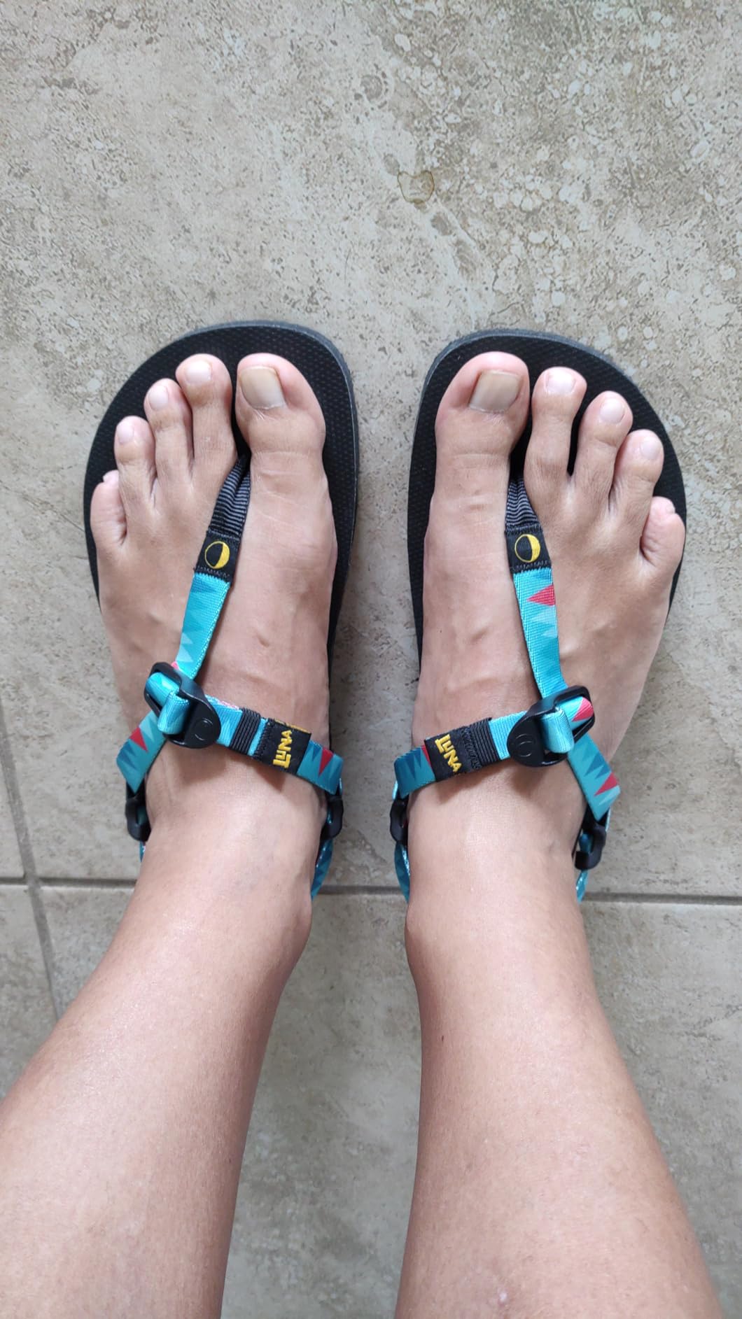 LUNA Sandals MONO Winged Edition | Minimalist Trail Running and Hiking Sandals - Customer Photo 3