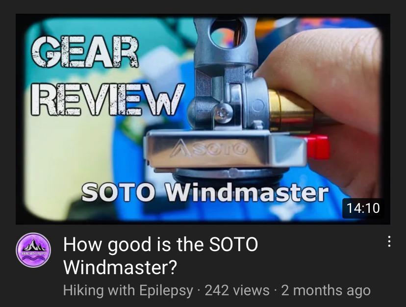 SOTO WindMaster Canister Stove with 4Flex for Windy Weather - Lightweight and Durable Backpacking Camp Stove - Customer Photo 3