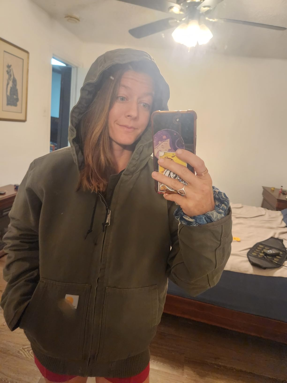 Carhartt Men's Loose Fit Washed Duck Insulated Active Jacket - Customer Photo 1