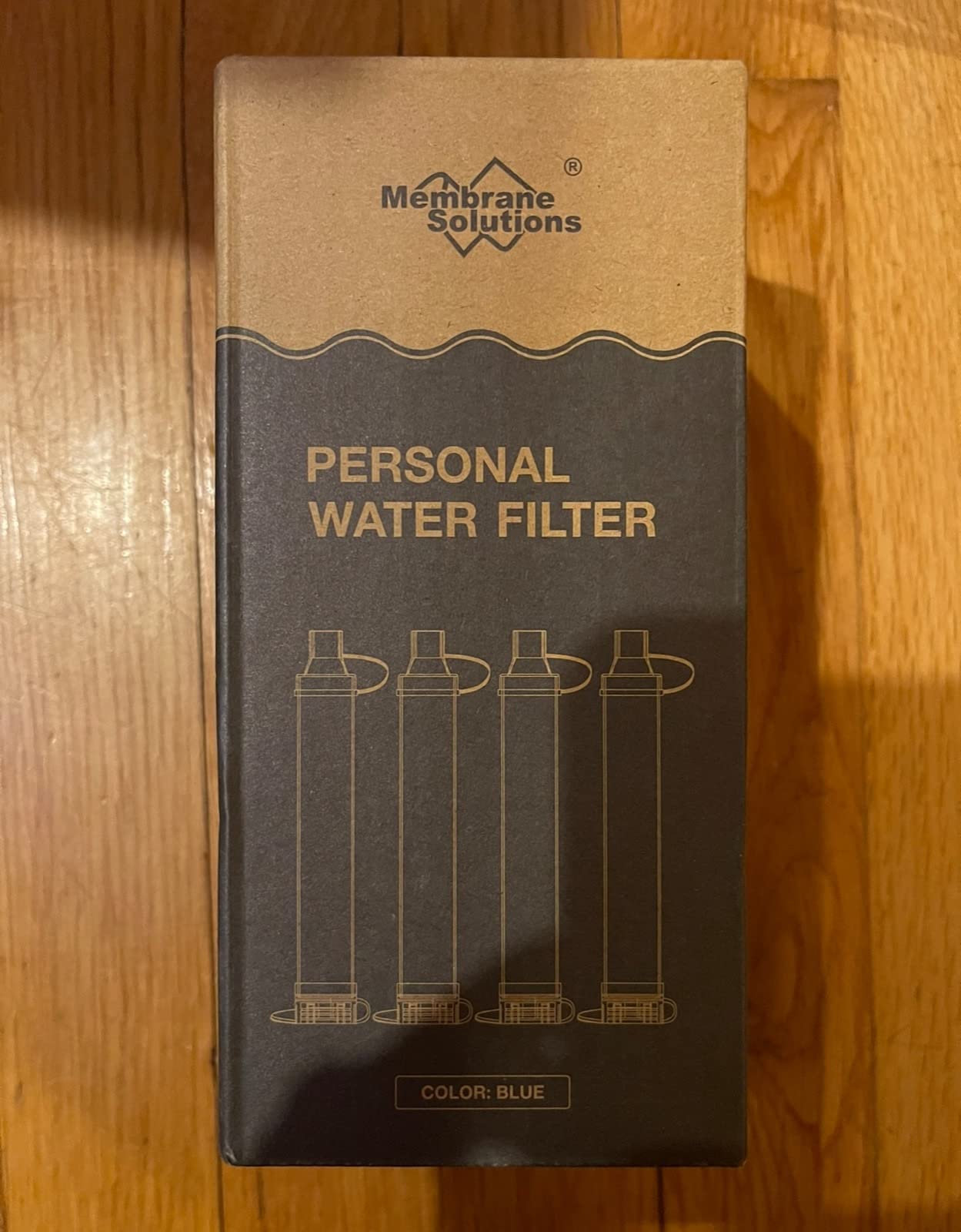 Membrane Solutions Straw Water Filter S1, NSF/ANSI 42&372&401 certificated, Survival Filtration Portable Gear, Emergency Preparedness - Customer Photo 2