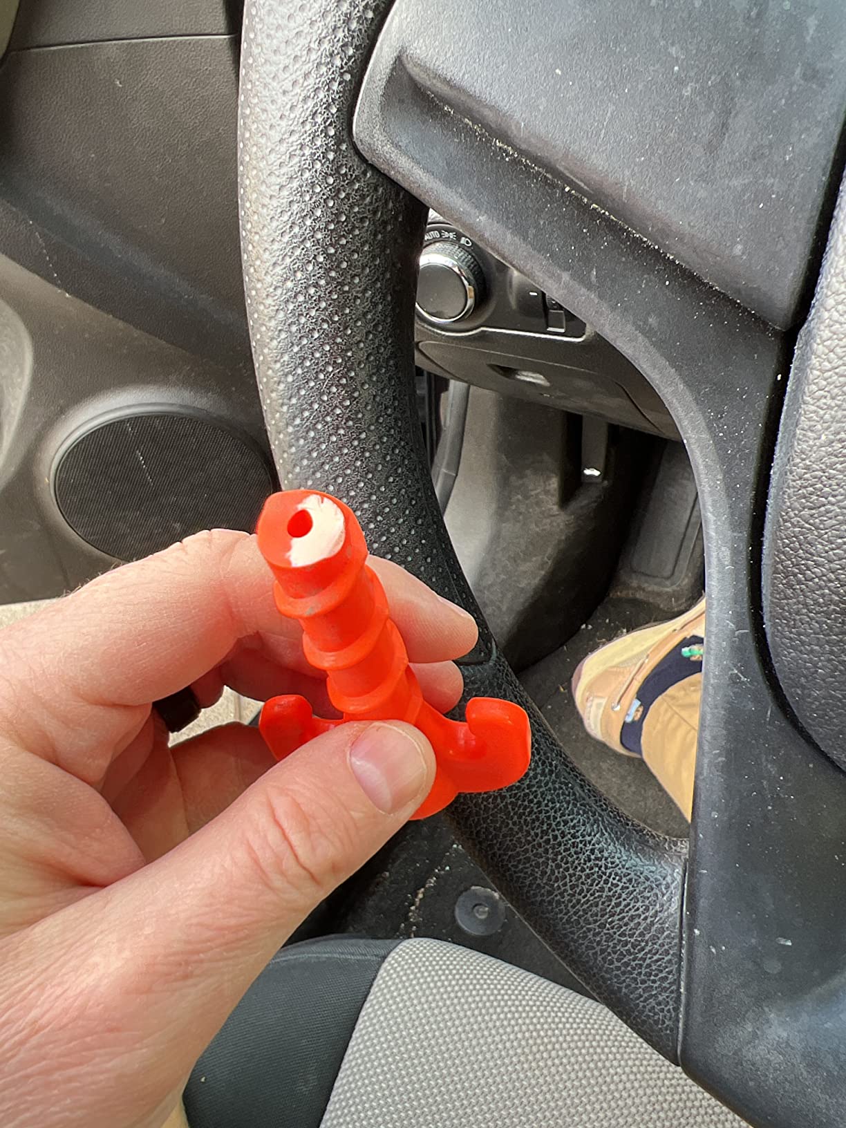 Beach Tent Stakes Canopy Anchors Canopy Stakes Heavy Duty Screw Shape 10 inch - 8 Pack Orange - Customer Photo 2