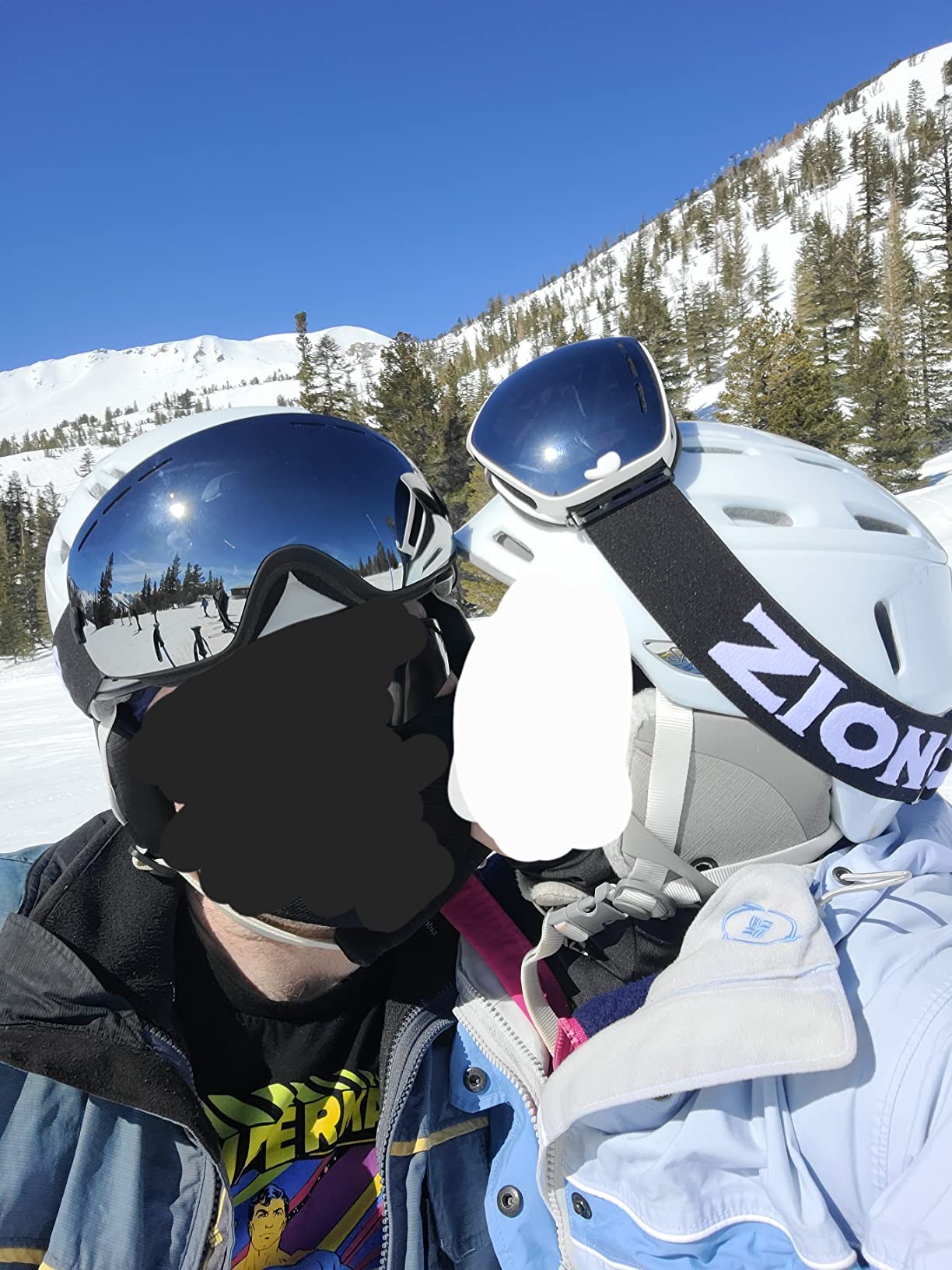 ZIONOR X Ski Goggles - OTG Snowboard Goggles Detachable Lens for Men Women Adult - Customer Photo 2