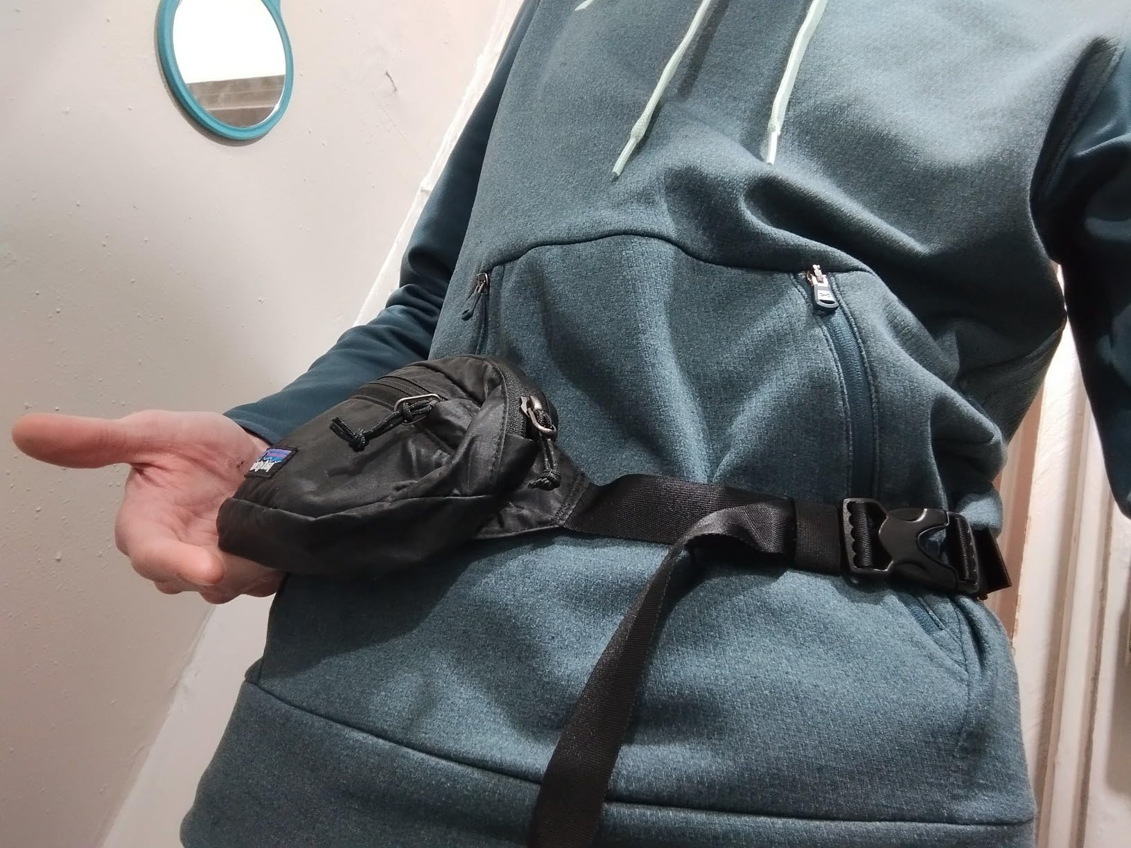 Patagonia Unisex's Ultralight Black Hole Mini Hip Pack Backpack - Customer Photo 1