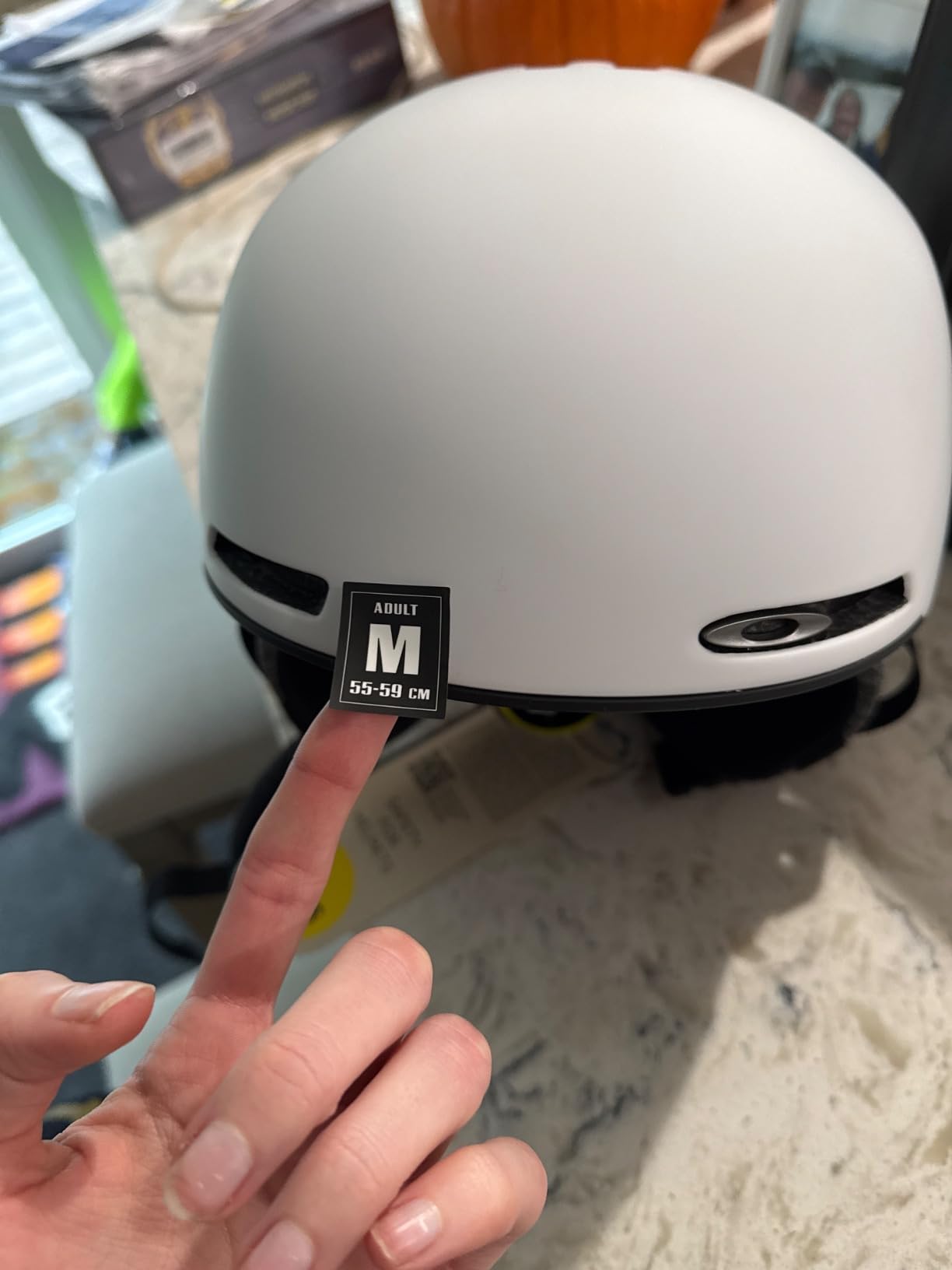 Oakley MOD1 MIPS Snow Helmet Customer Review Oakley MOD1 MIPS Snow Helmet - Customer Photo 2