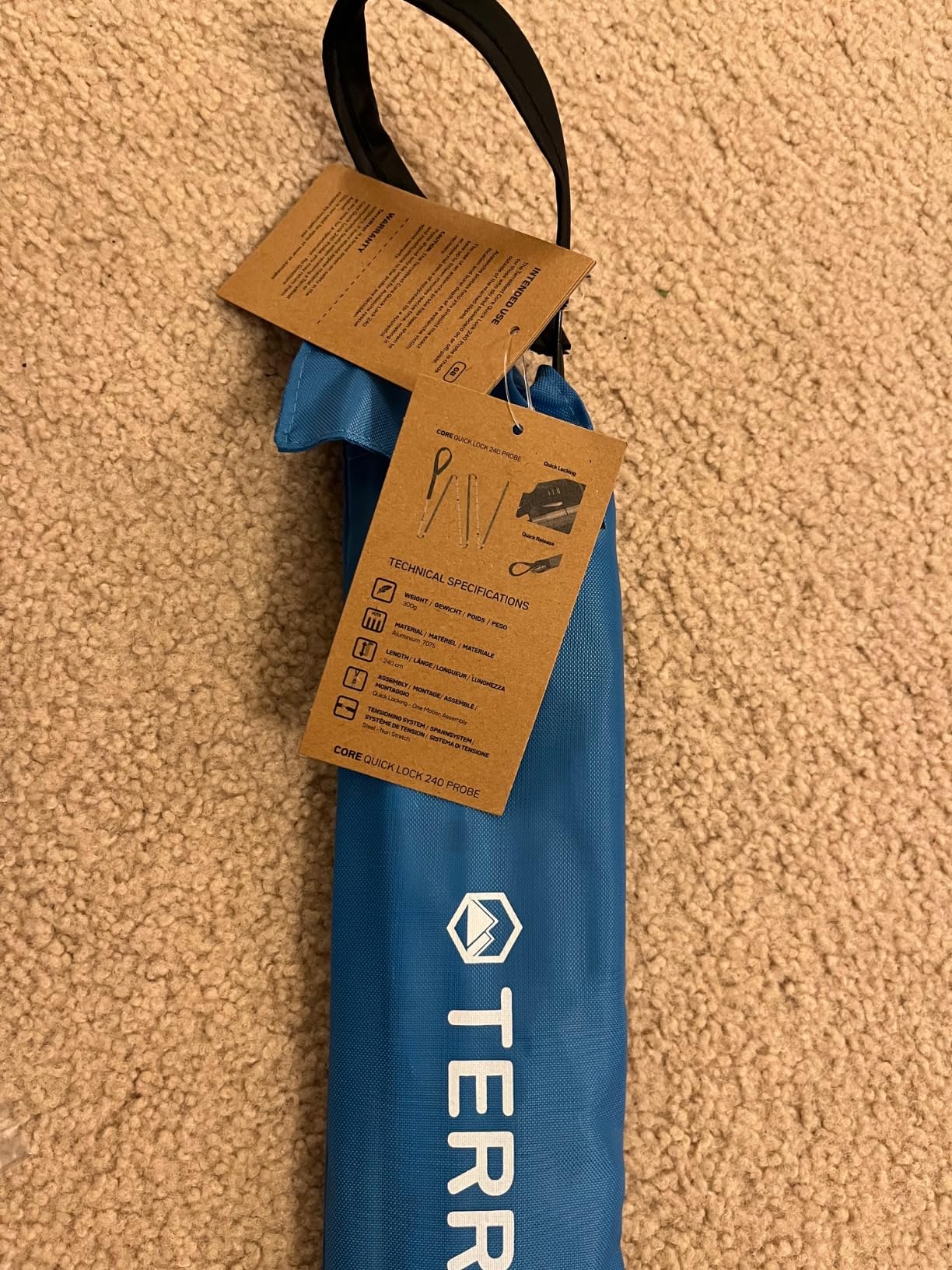 TerraWest Core Avalanche Kit,Ski Backpack including Recco & Removable Back Protector, Hydration Bladder, Avalanche Shovel, Avalanche Probe, Backcountry Skiing, Snowboarding, Snowmobiling (Black) - Customer Photo 2