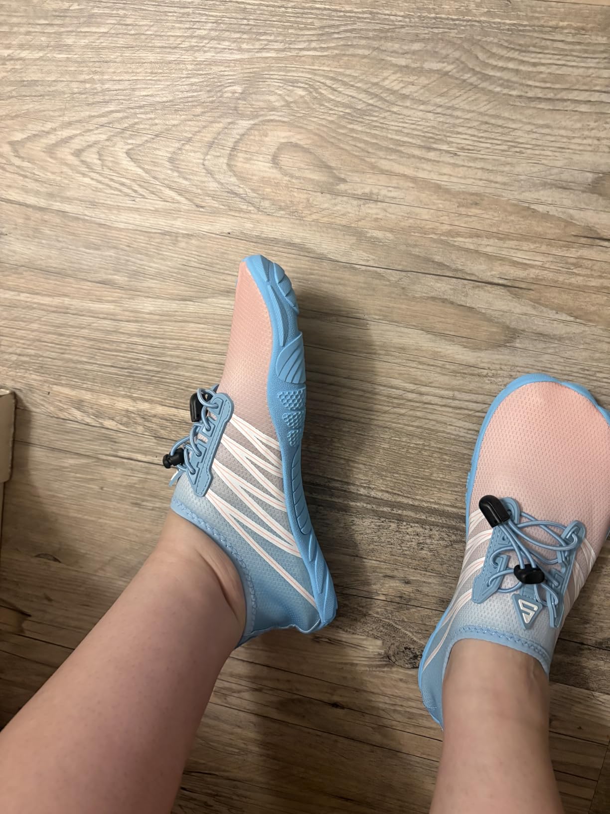 SEEKWAY Water Shoes Men Women Adult Quick-Dry Aqua Sock Barefoot for Beach Swim River Pool Lake Hiking Kayaking Surfing - Customer Photo 2