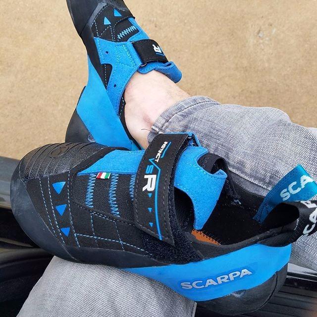SCARPA Instinct VSR Rock Climbing Shoes for Sport Climbing and Bouldering - Customer Photo 1