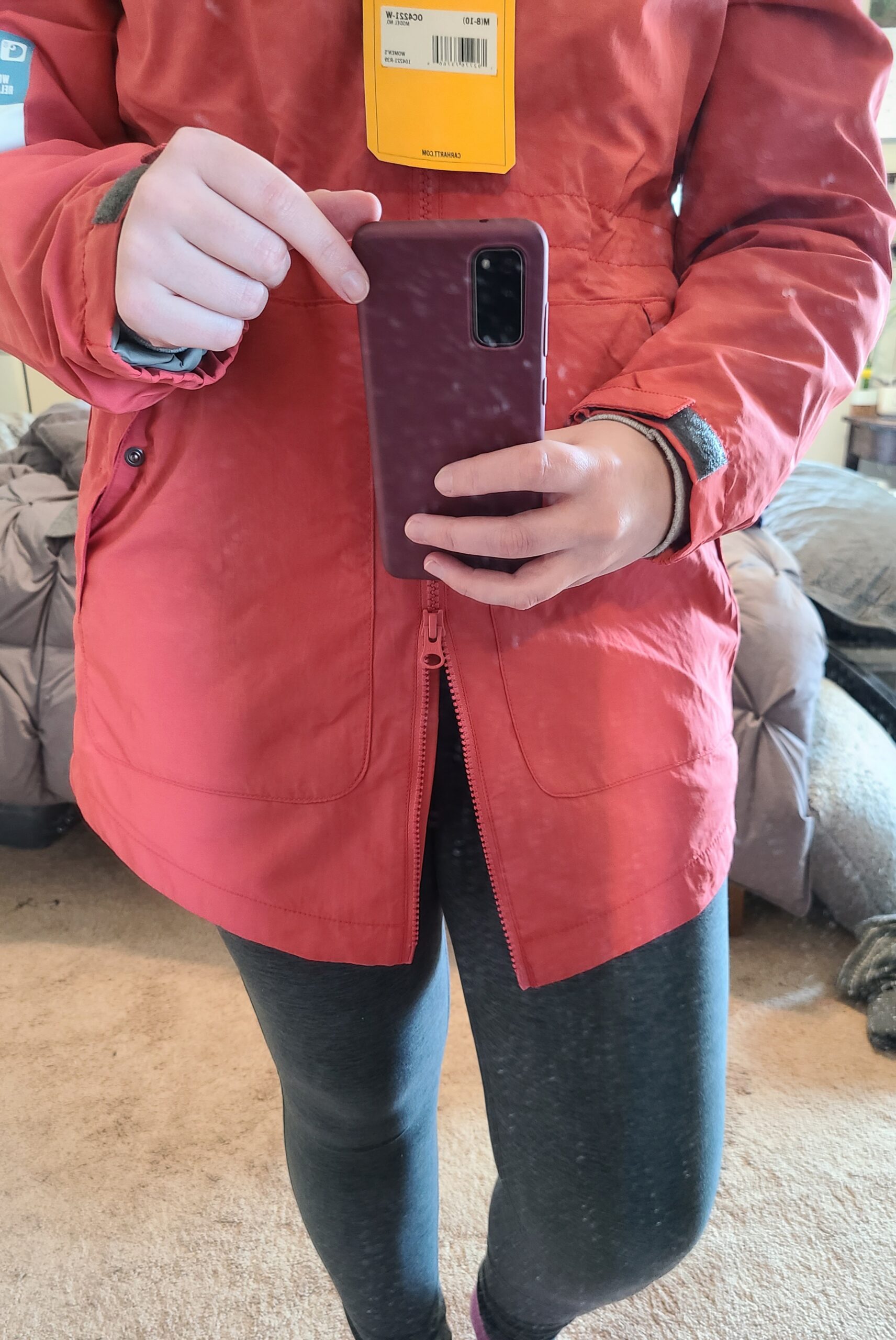 Carhartt Women's Rain Defender Relaxed Fit Lightweight Coat - Customer Photo 2