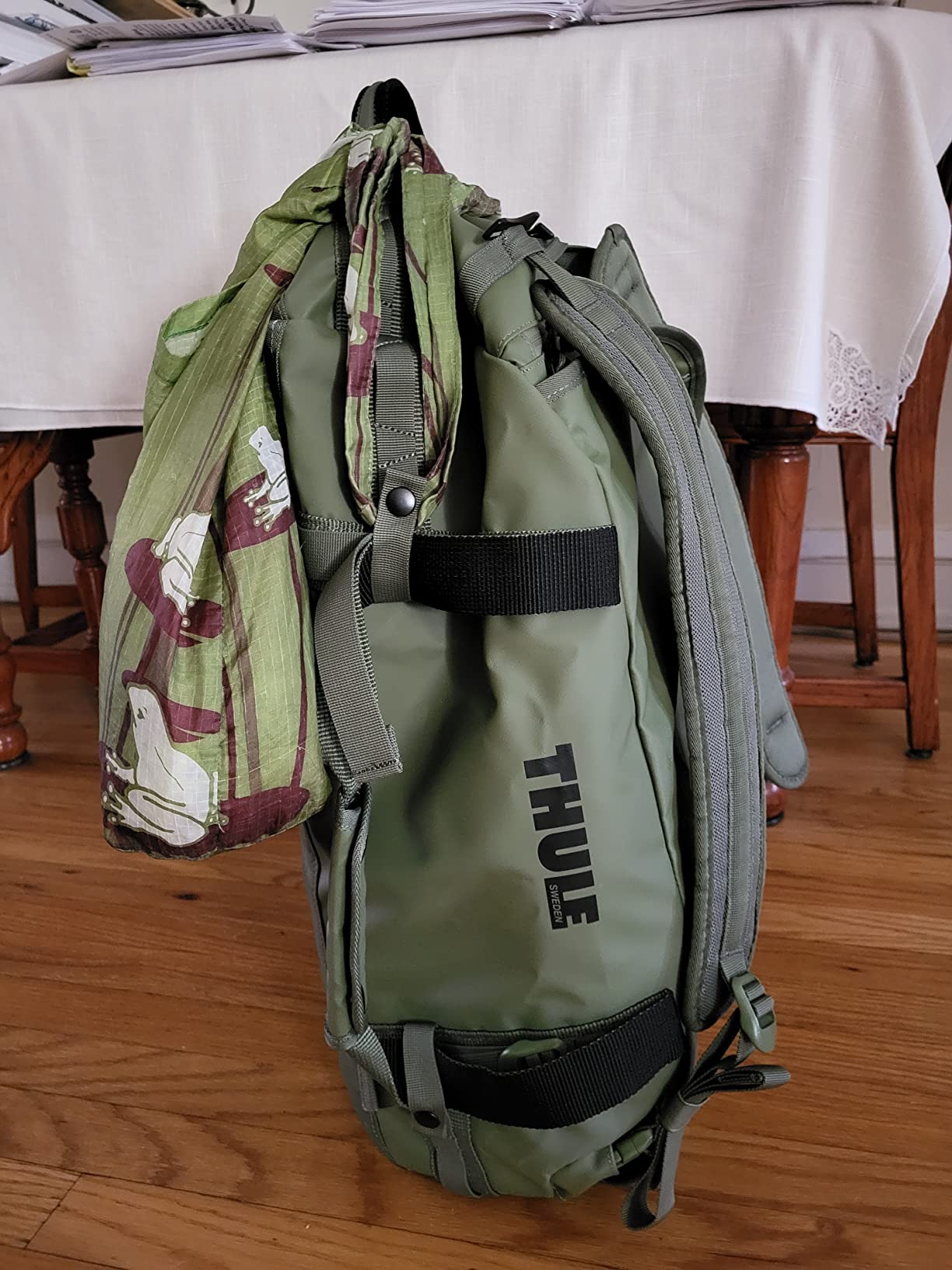 Thule Chasm Duffel Bag - Weather-resistant, Converts to Backpack Customer Review Thule Chasm Duffel Bag - Weather-resistant, Converts to Backpack - Customer Photo 2