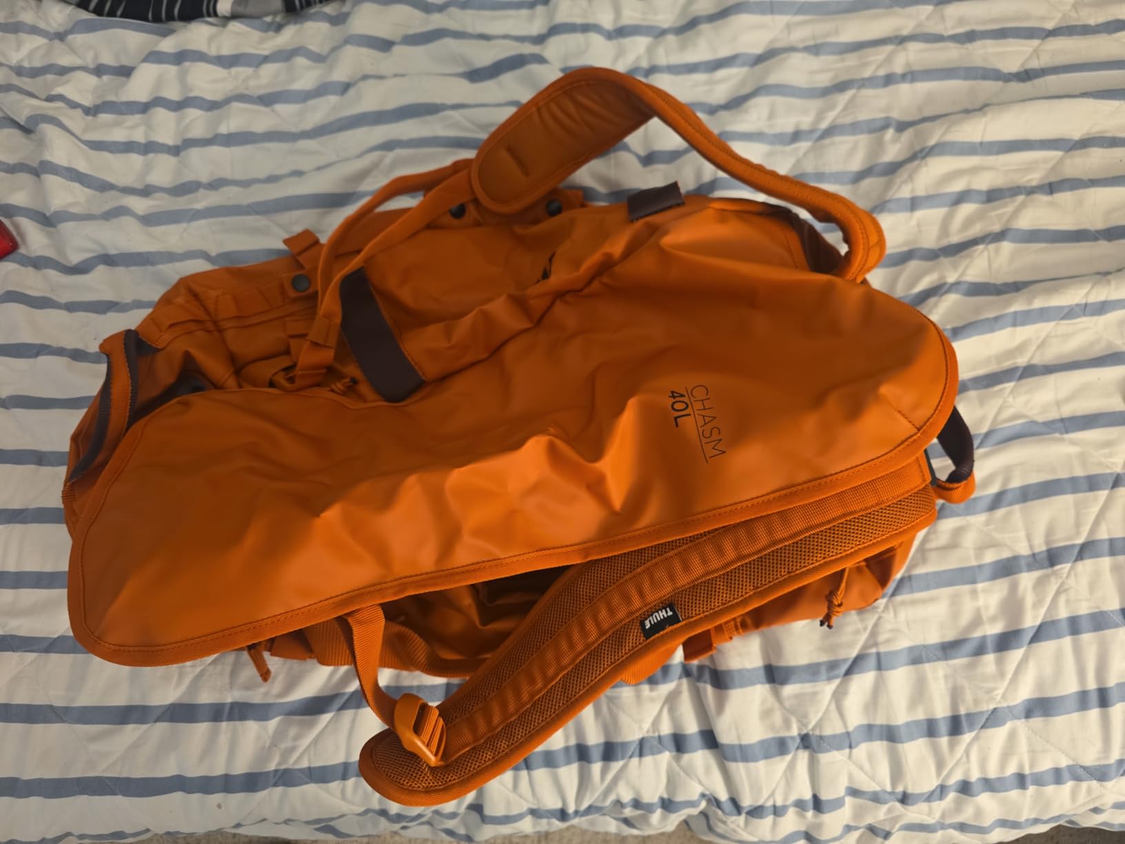 Thule Chasm Duffel Bag - Weather-resistant, Converts to Backpack Customer Review Thule Chasm Duffel Bag - Weather-resistant, Converts to Backpack - Customer Photo 3