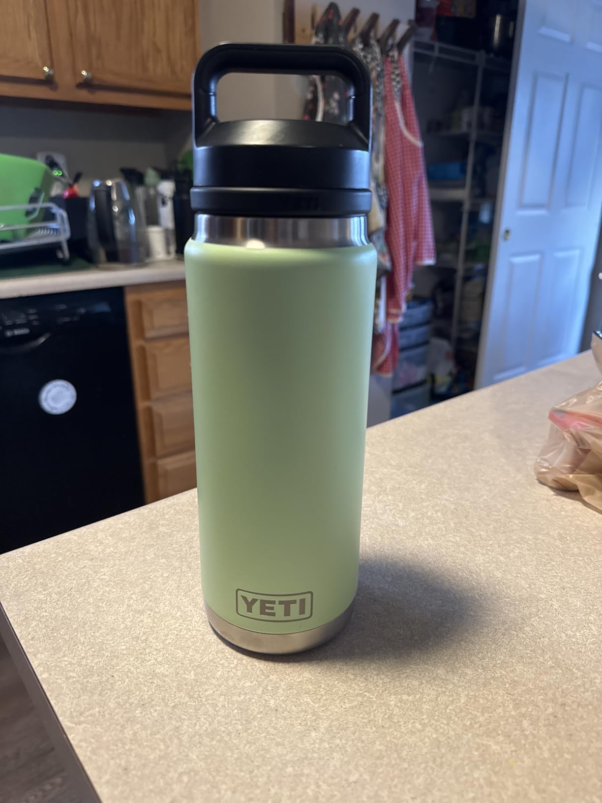 YETI Rambler 26 oz Bottle, Vacuum Insulated, Leakproof, Stainless Steel with Chug Cap - Customer Photo 2