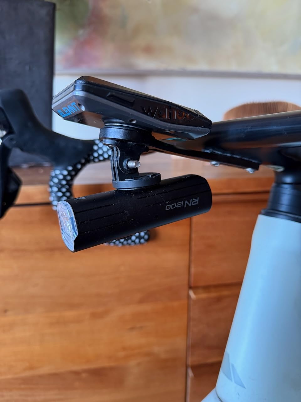 Magicshine Bike Light RN 1200, CREE LED, IPX7, 4000mAh Battery Type-C Reverse Charging, Powerful Bike Headlight Compatible with: Mountain, Kids, Street Customer Review Magicshine Bike Light RN 1200, CREE LED, IPX7, 4000mAh Battery Type-C Reverse Charging, Powerful Bike Headlight Compatible with: Mountain, Kids, Street - Customer Photo 2