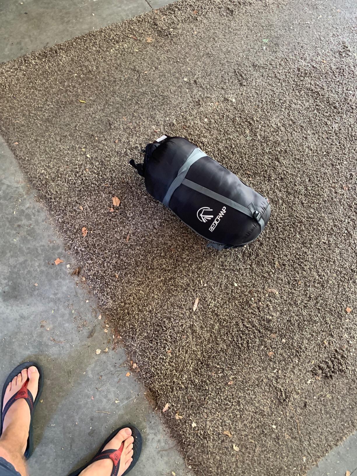 REDCAMP Sleeping Bag Stuff Sack, Compression Sack for Backpacking and Camping - Customer Photo 3