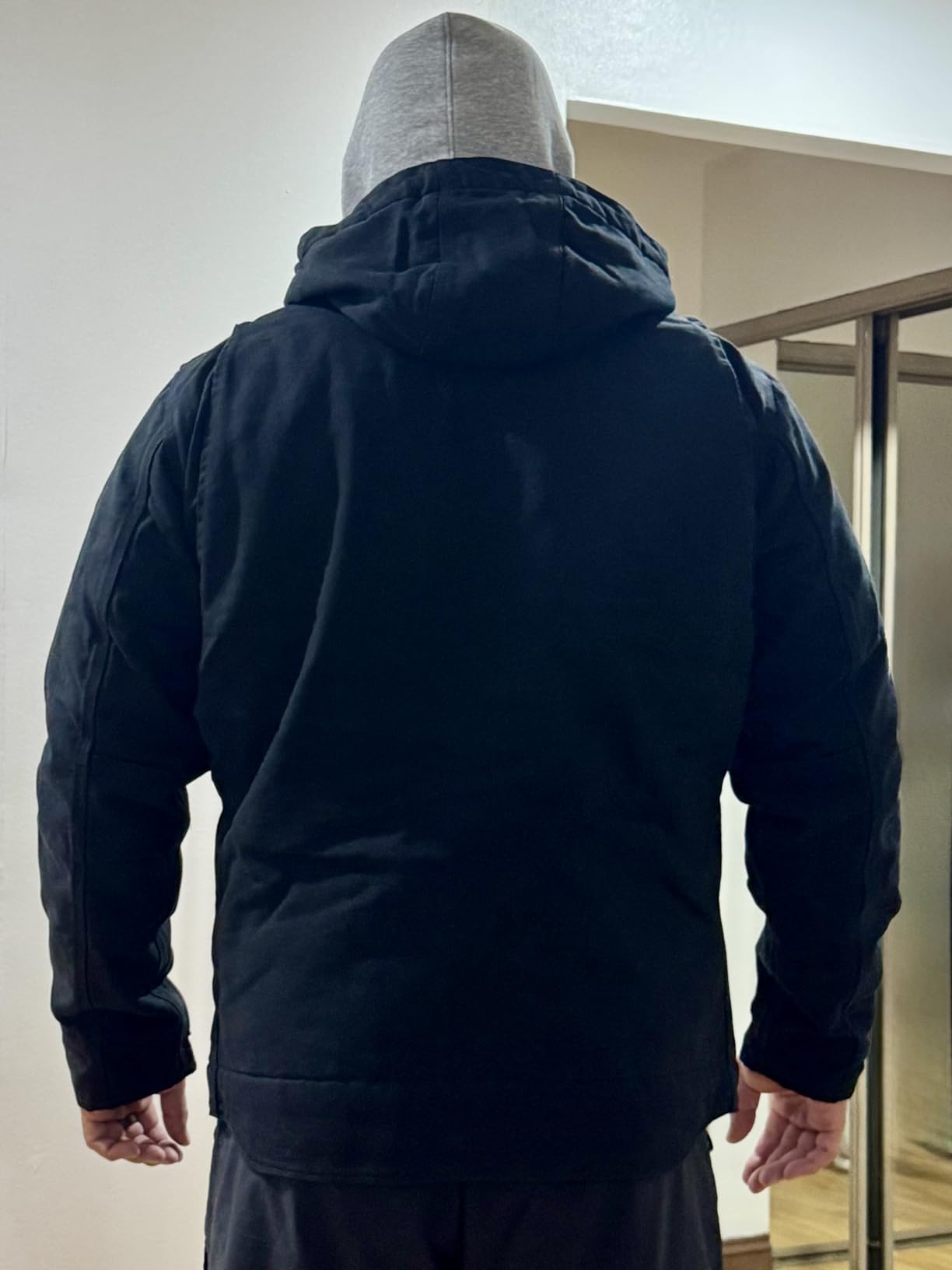 Carhartt Men's Relaxed Fit Washed Duck Sherpa-Lined Jacket - Customer Photo 2