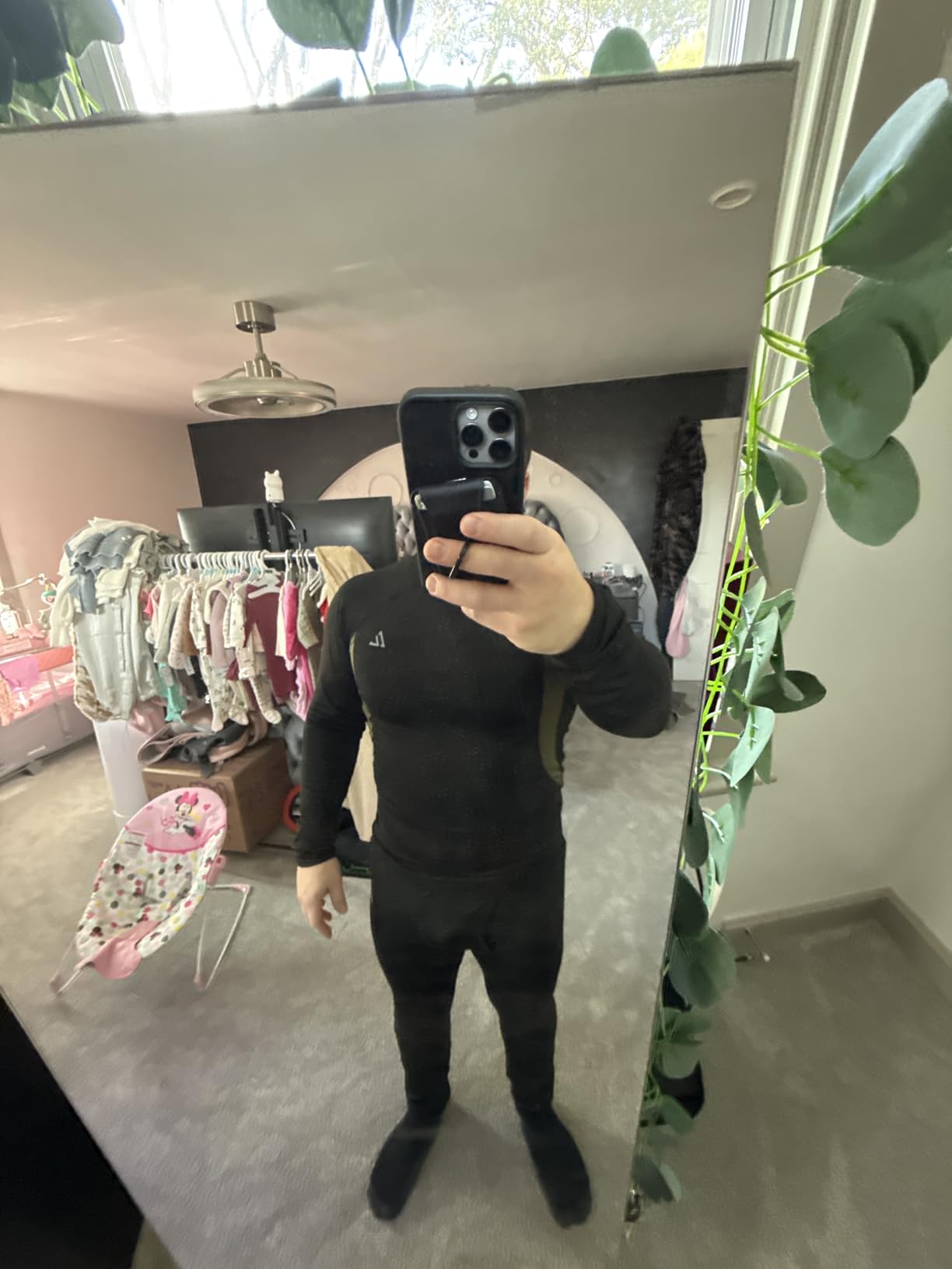 CL convallaria Thermal Underwear Long Johns Set Mens Winter Gift Hunting Gear Sport Base Layer Bottom Top Customer Review CL convallaria Thermal Underwear Long Johns Set Mens Winter Gift Hunting Gear Sport Base Layer Bottom Top - Customer Photo 1
