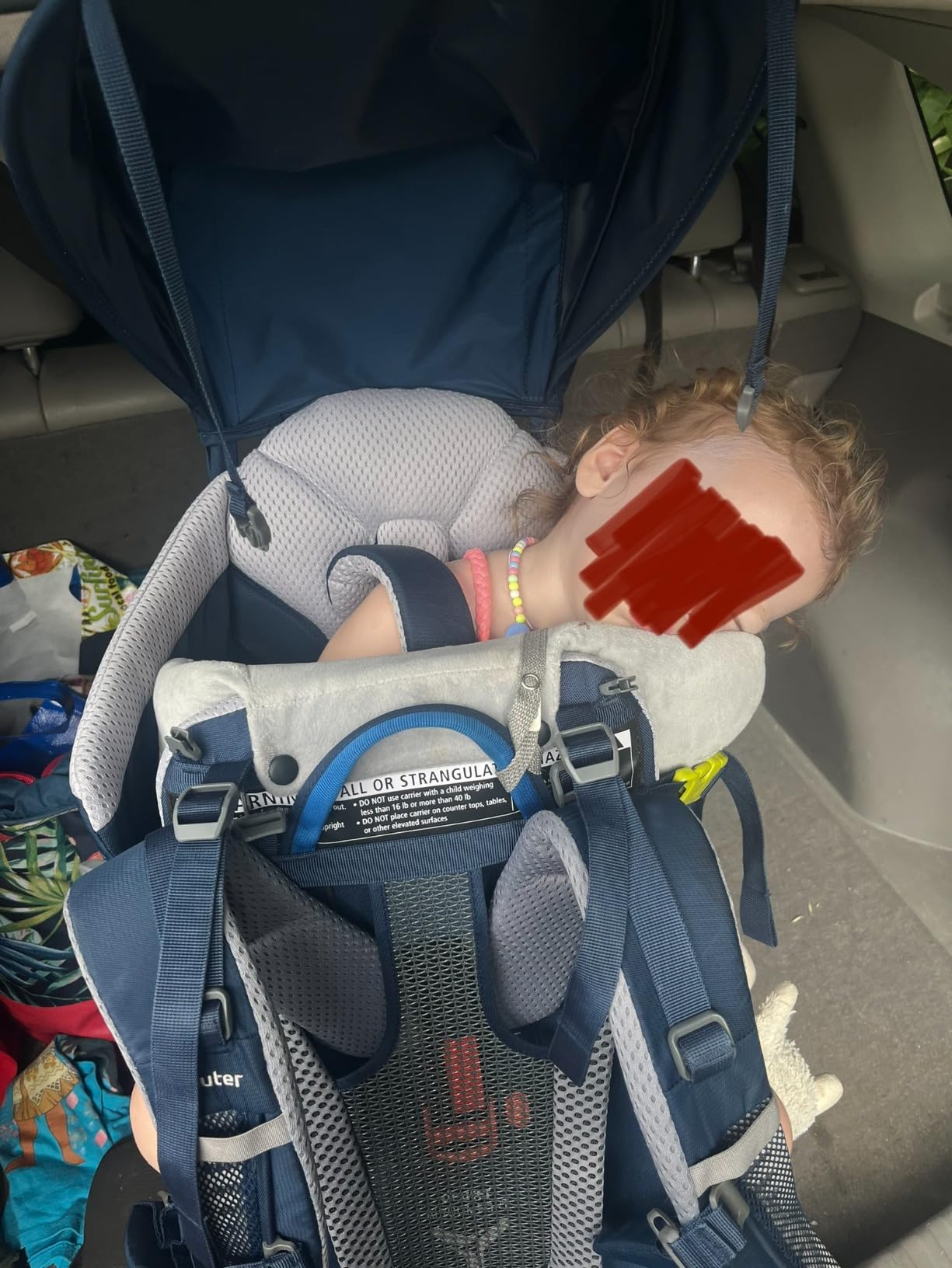Deuter Kid Comfort Child Carrier and Backpack for Travel & Hiking with Toddlers - Customer Photo 1