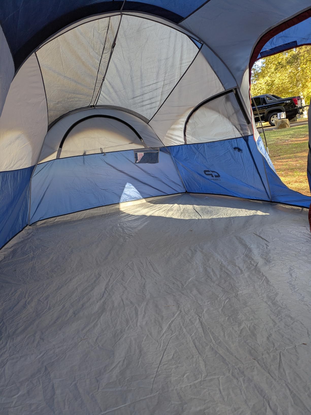 CAMPROS CP Tent 8 Person Camping Tents, Weather Resistant Family Tent, 5 Large Mesh Windows, Double Layer, Divided Curtain for Separated Room, Portable with Carry Bag customer photo 2