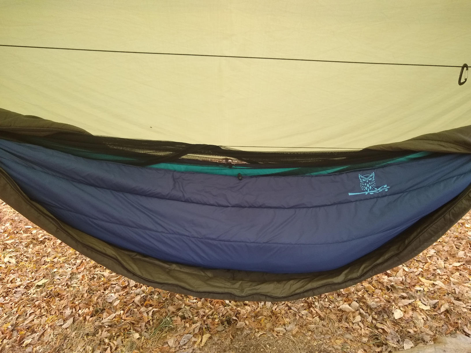 Wise Owl Outfitters Hammock Underquilt – Insulated Camping Quilt for Warm Sleeping – Fits Under Hammocks – Ultralight, Water-Resistant & Packable - Customer Photo 1