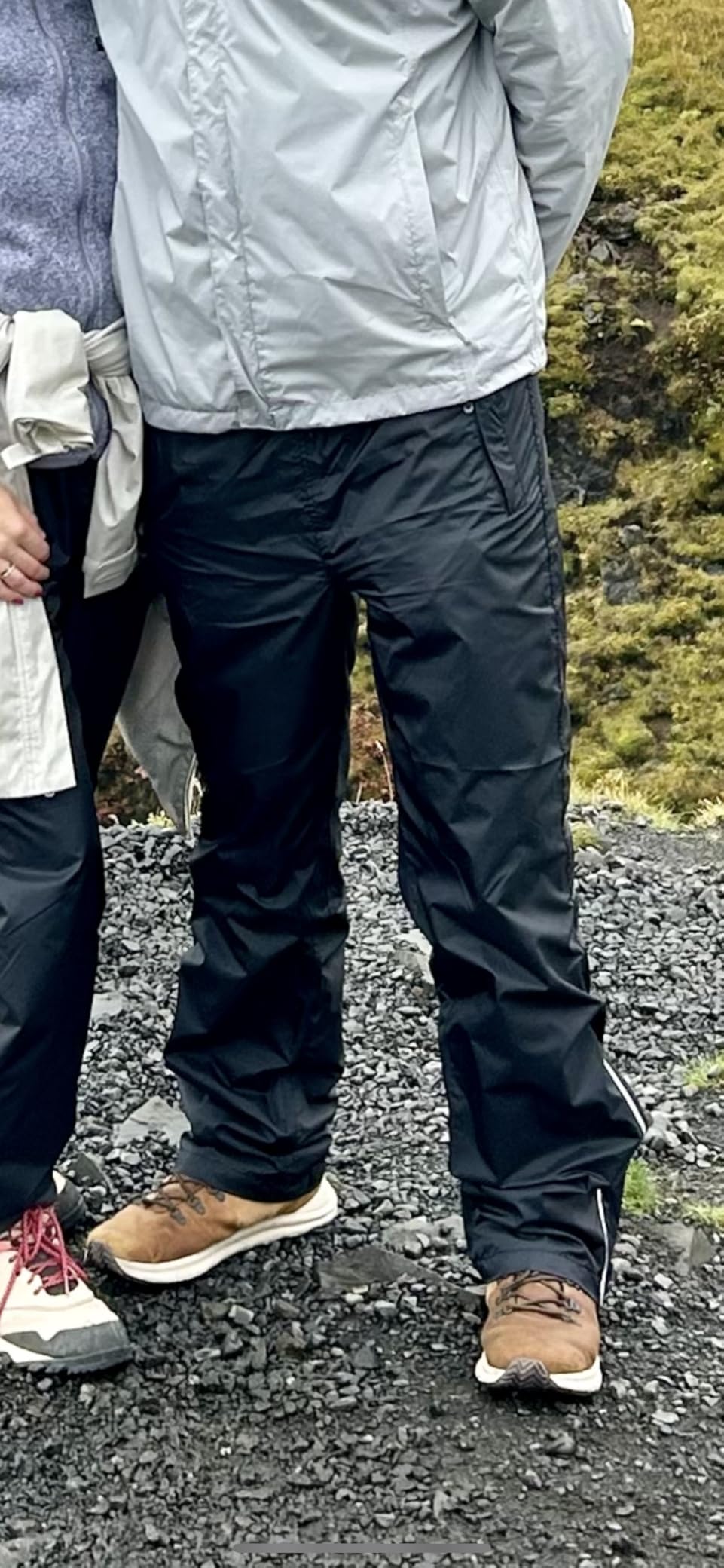 33,000ft Men's Rain Pants, Waterproof Rain Over Pants, Windproof Outdoor Pants for Hiking, Fishing Customer Review 33,000ft Men's Rain Pants, Waterproof Rain Over Pants, Windproof Outdoor Pants for Hiking, Fishing - Customer Photo 1