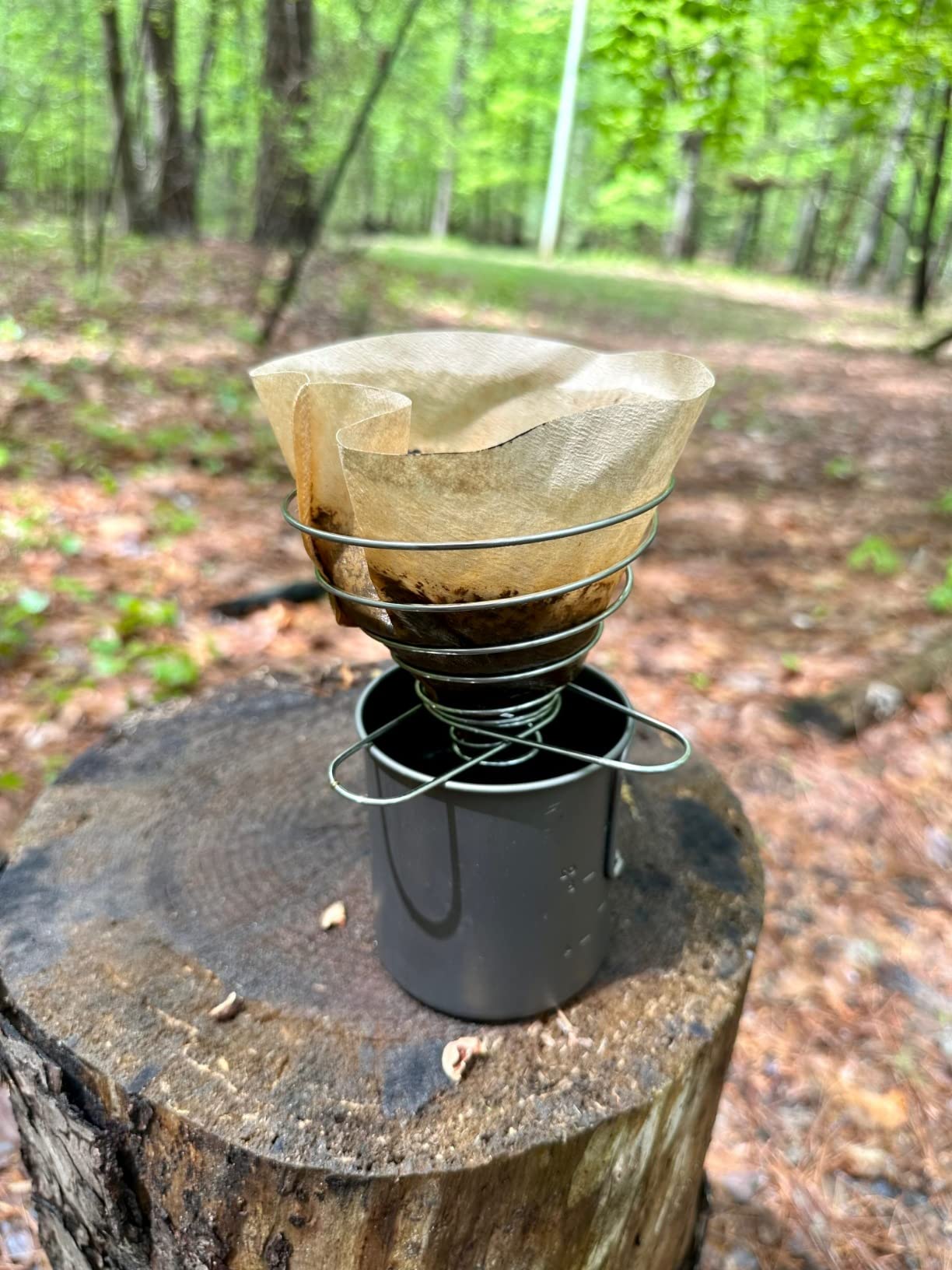 Kuvik Titanium Wood Stove - Ultralight and Compact Stove for Backpacking, Camping, and Survival - Customer Photo 3