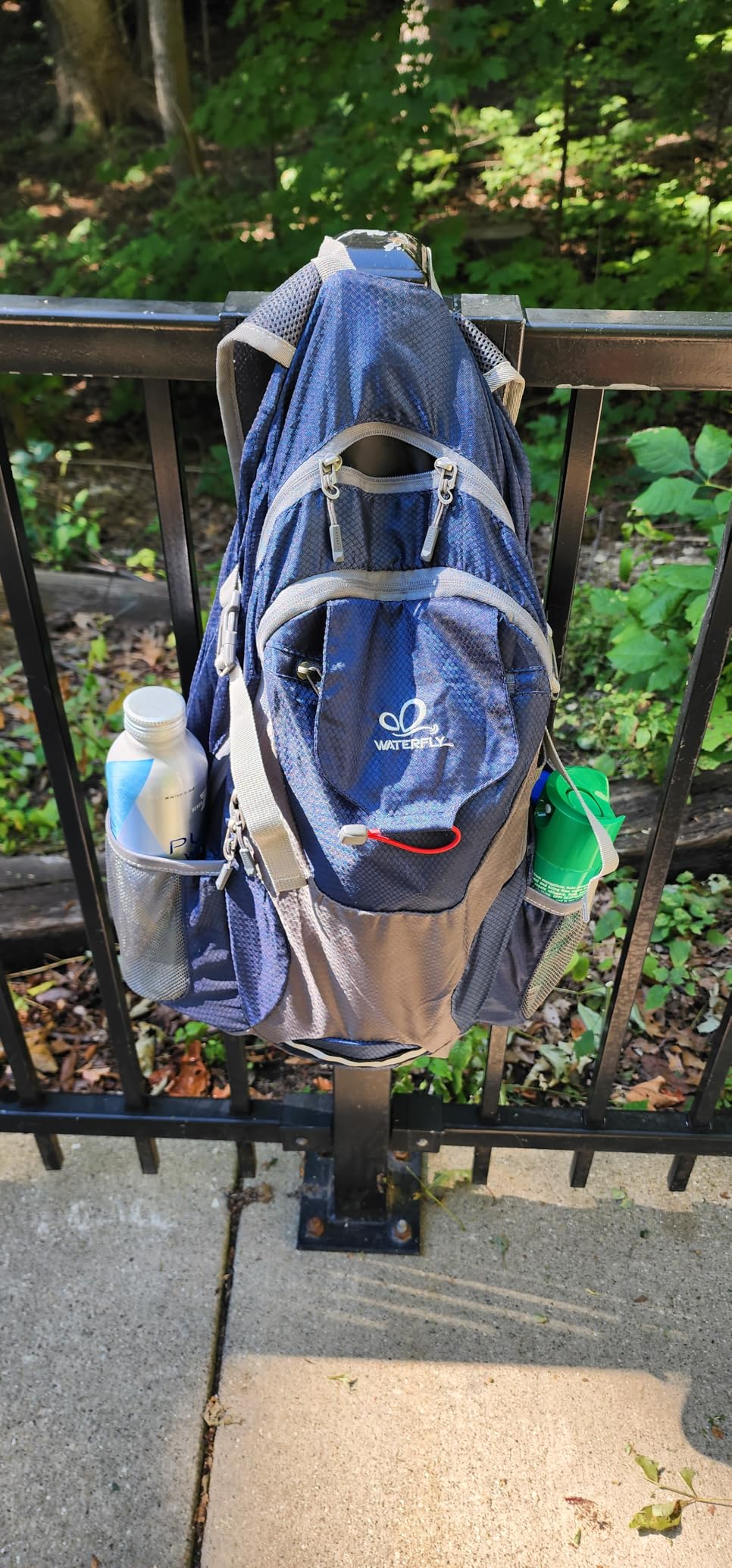 WATERFLY Lightweight Packable Hiking Backpack: 30L Foldable Travel Daypack Ultralight Camping Day Pack for Woman Man Customer Review WATERFLY Lightweight Packable Hiking Backpack: 30L Foldable Travel Daypack Ultralight Camping Day Pack for Woman Man - Customer Photo 2