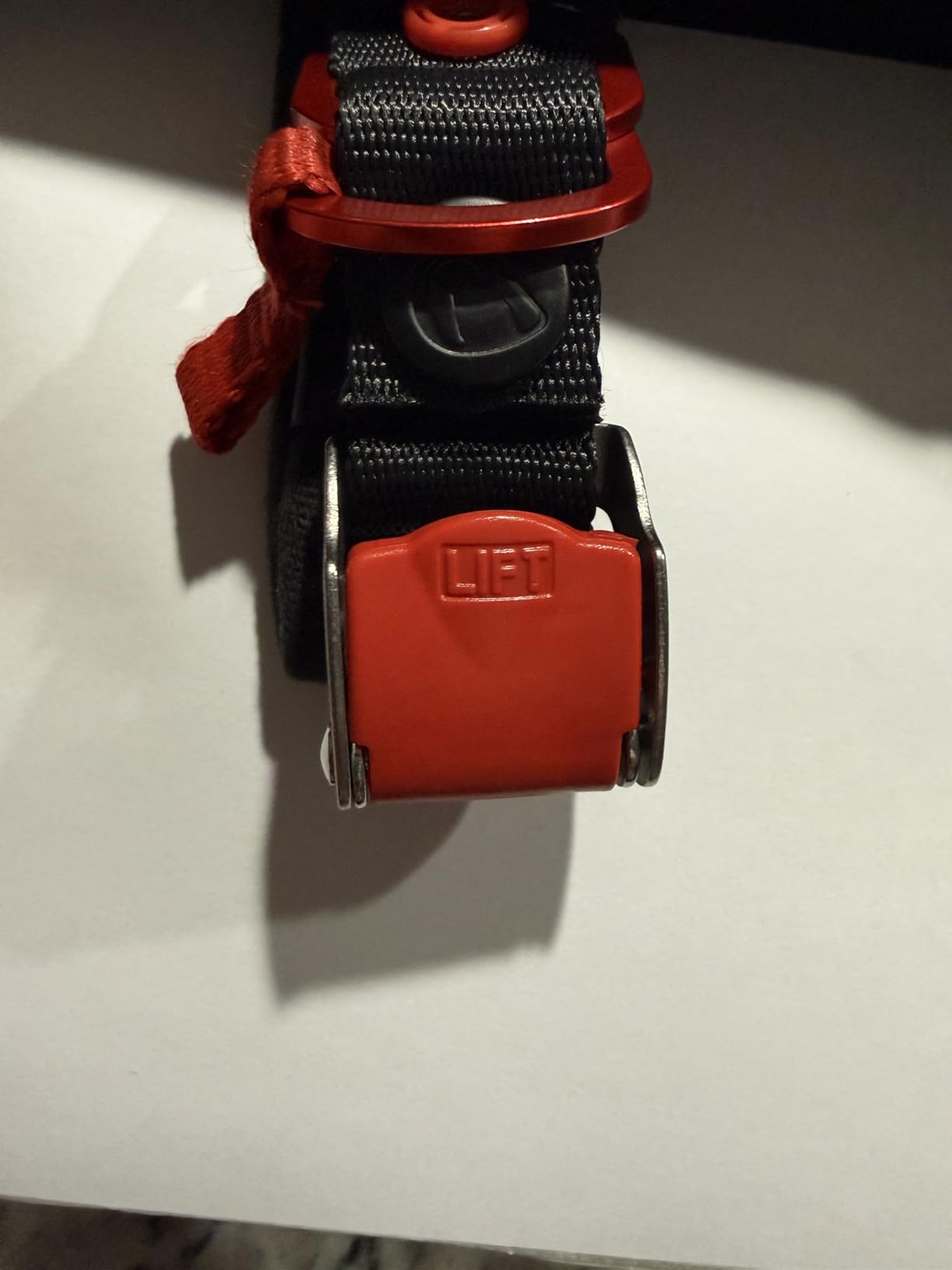 Helmet Quick Release Buckle Kit Ratcheted Stainless Steel Helmet Chin Strap Adapter - Install Without Removing Strap Snap Customer Review Helmet Quick Release Buckle Kit Ratcheted Stainless Steel Helmet Chin Strap Adapter - Install Without Removing Strap Snap - Customer Photo 2