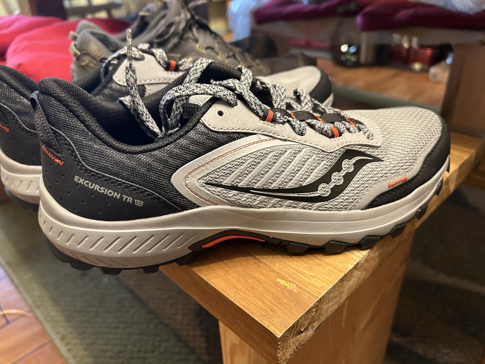 Saucony Men's Excursion TR15 Trail Running Shoe Customer Review Saucony Men's Excursion TR15 Trail Running Shoe - Customer Photo 1