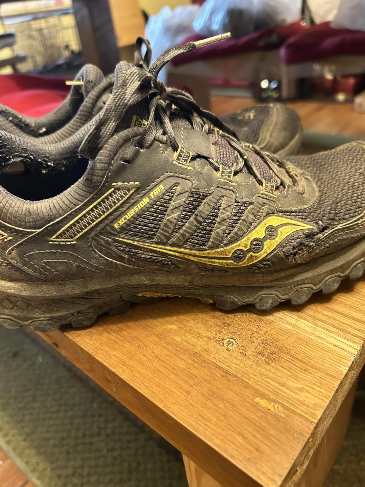 Saucony Men's Excursion TR15 Trail Running Shoe Customer Review Saucony Men's Excursion TR15 Trail Running Shoe - Customer Photo 2
