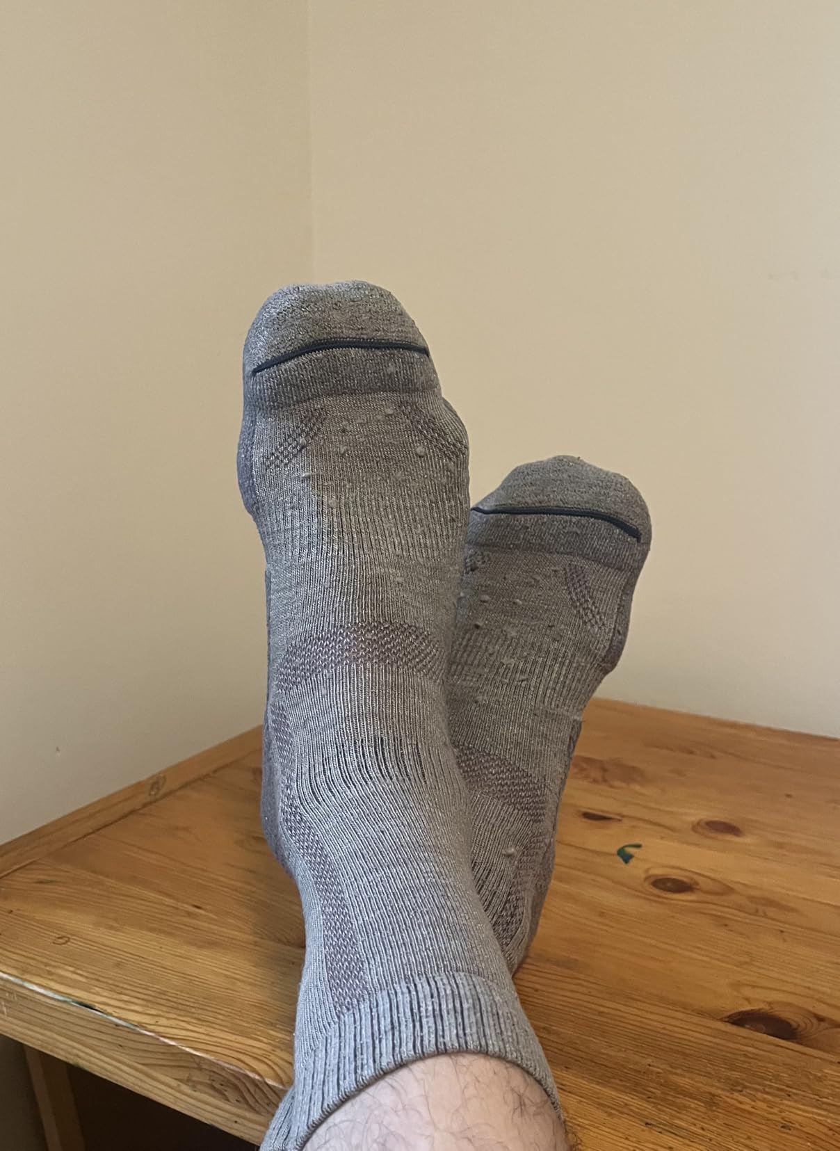 DANISH ENDURANCE Merino Wool Hiking Crew Socks for Men & Women, Cushioned Anti-Blister, Breathable - 3 Pairs Customer Review DANISH ENDURANCE Merino Wool Hiking Crew Socks for Men & Women, Cushioned Anti-Blister, Breathable - 3 Pairs - Customer Photo 1