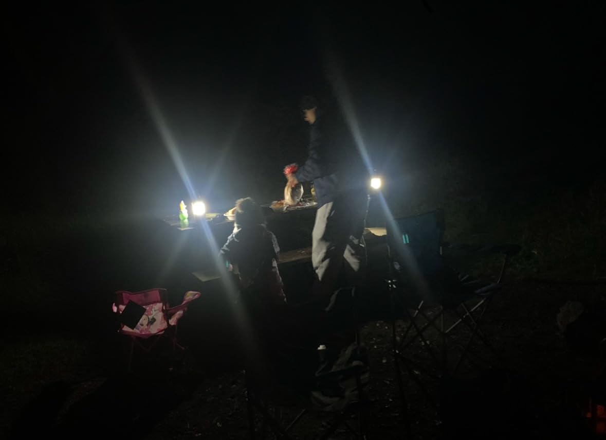 Lepro LED Camping Lanterns Battery Powered, Collapsible, IPX4 Water Resistant, Outdoor Portable Lights for Emergency, Hurricane, Storms and Outages - Customer Photo 2