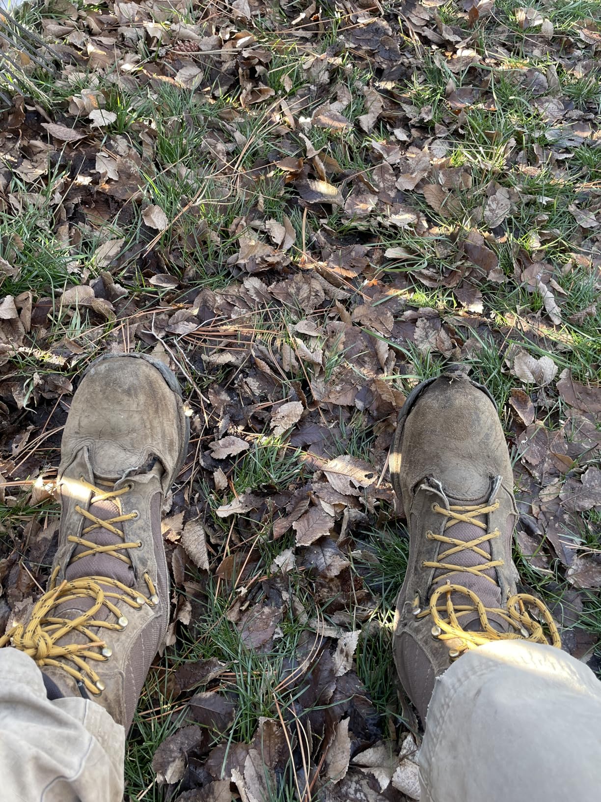 Stepace Round Shoelaces [2 Pairs] Heavy Duty Boot Shoe Laces for Hiking Work Boots - Customer Photo 1