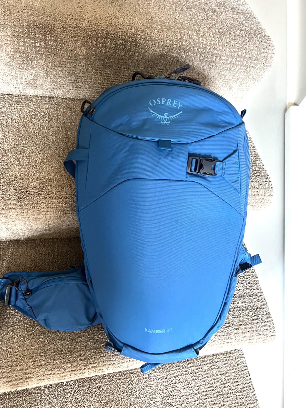 Osprey Kamber 20L Men's Backcountry Ski and Snowboard Backpack, Alpine Blue - Customer Photo 2