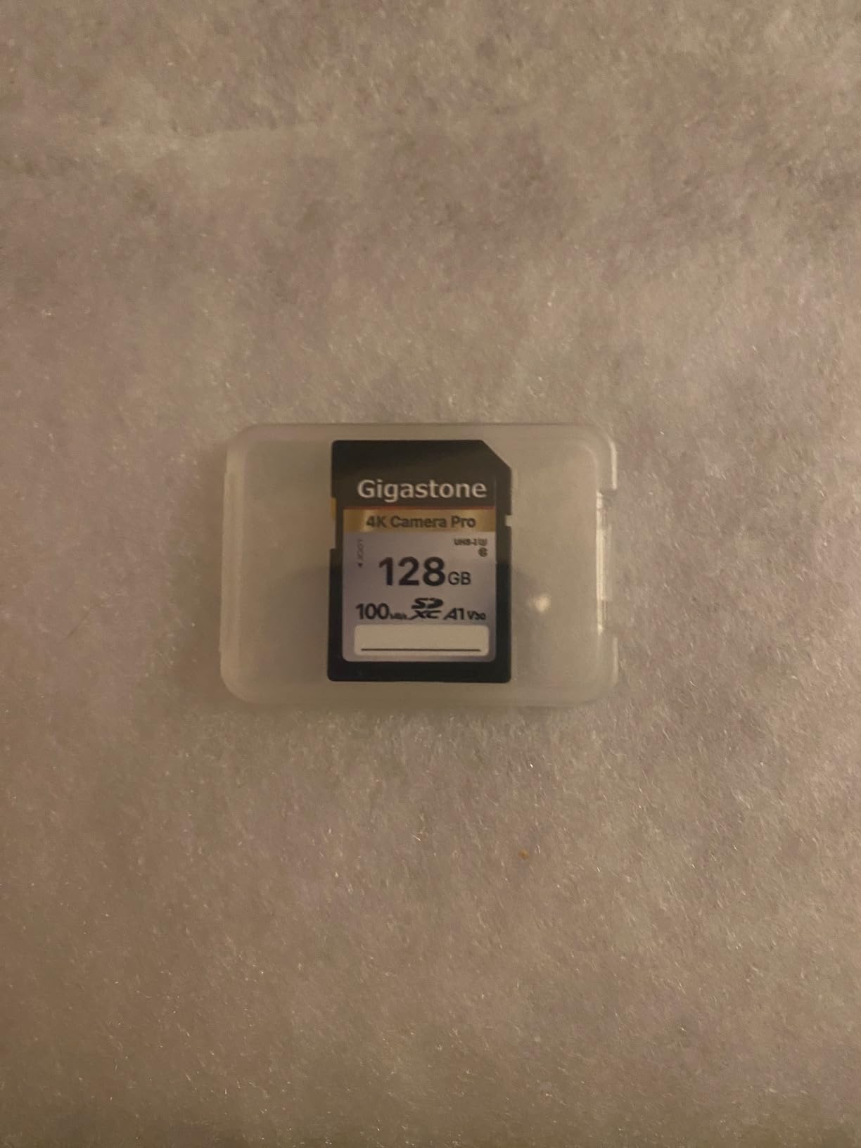 GIGASTONE 128GB SD Card, 4K Camera Pro, A1 V30 SDXC Memory Card 4K UHD Video customer photo 1